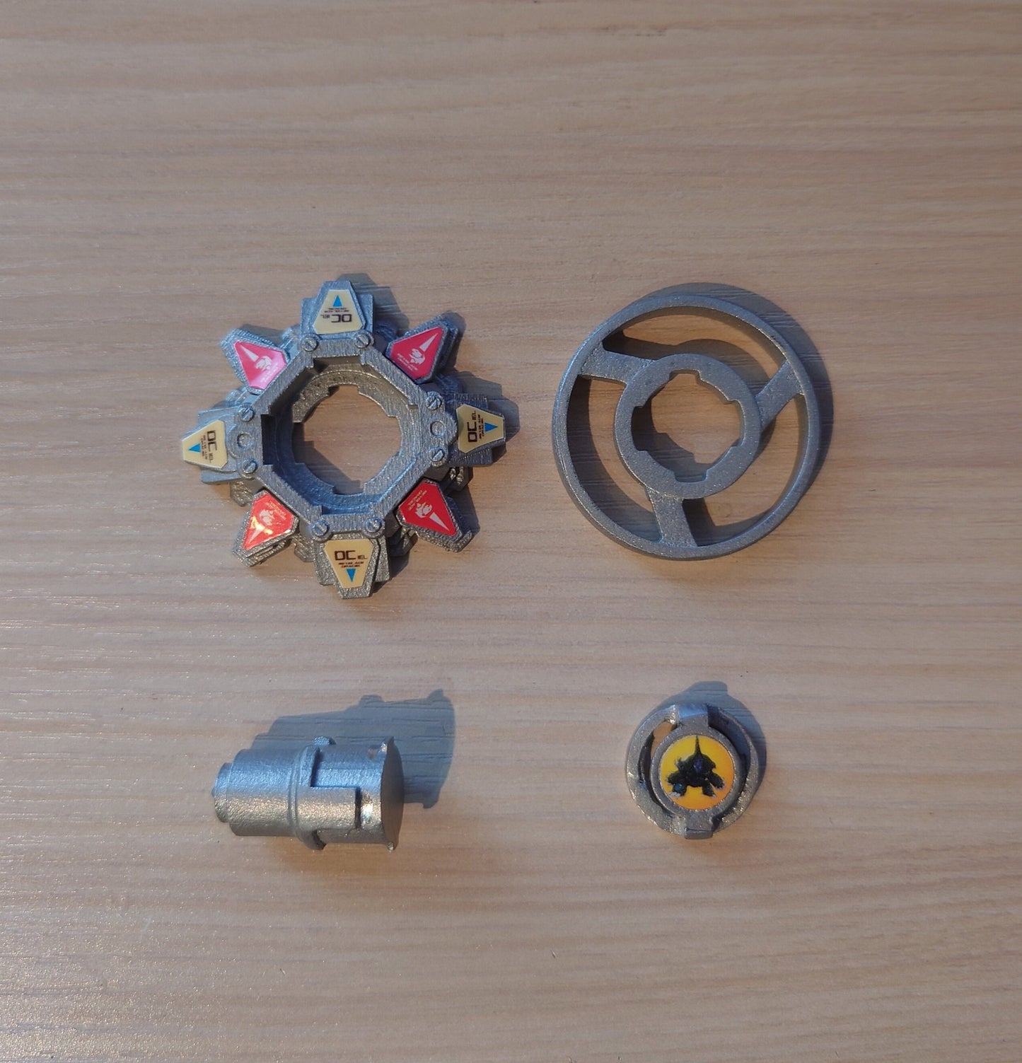 FULL METAL Beyblade Draciel MS (Stainless Steel)