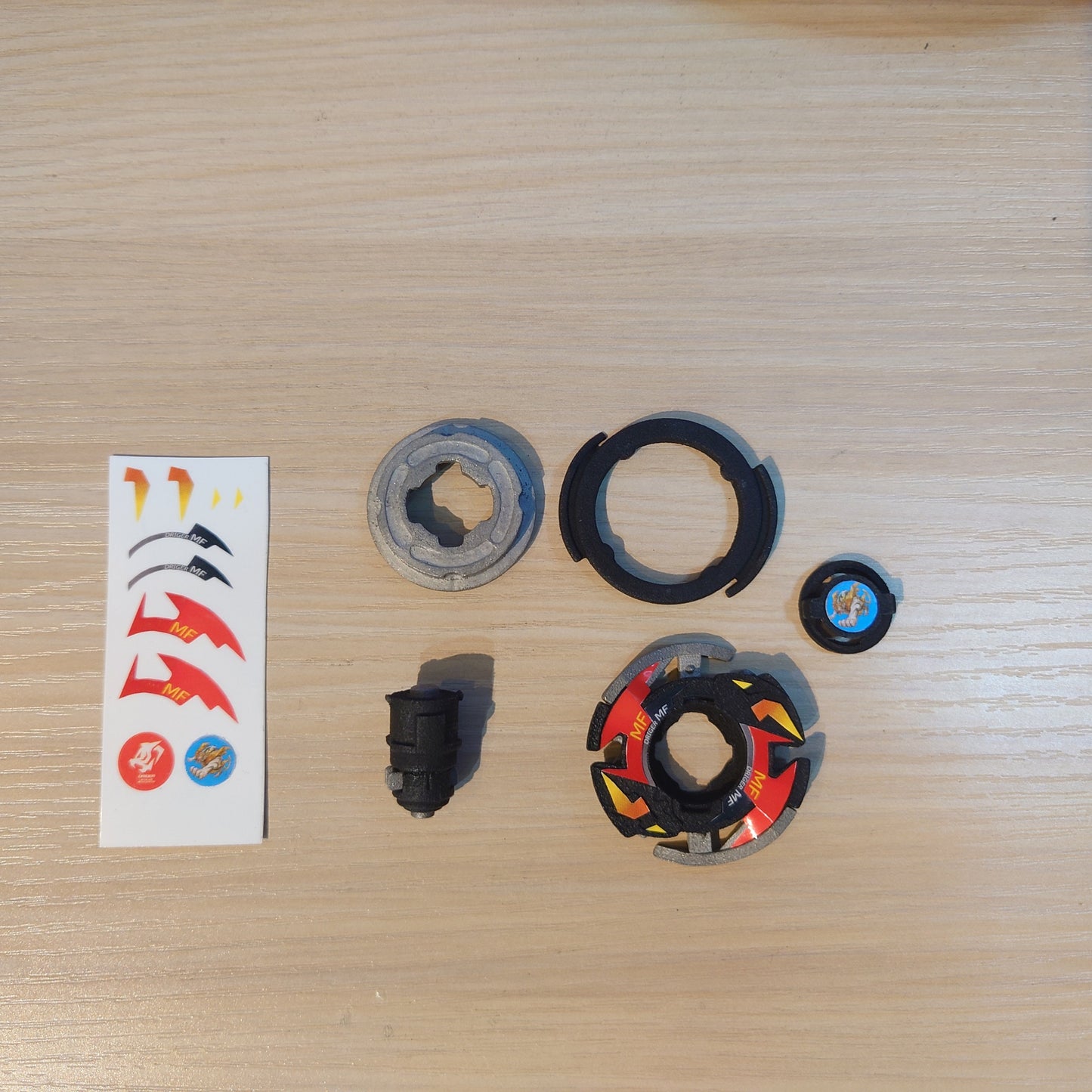 Beyblade Driger MF (Custom 3D printed)