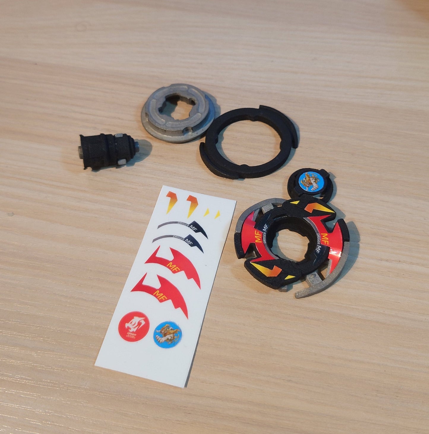Beyblade Driger MF (Custom 3D printed)