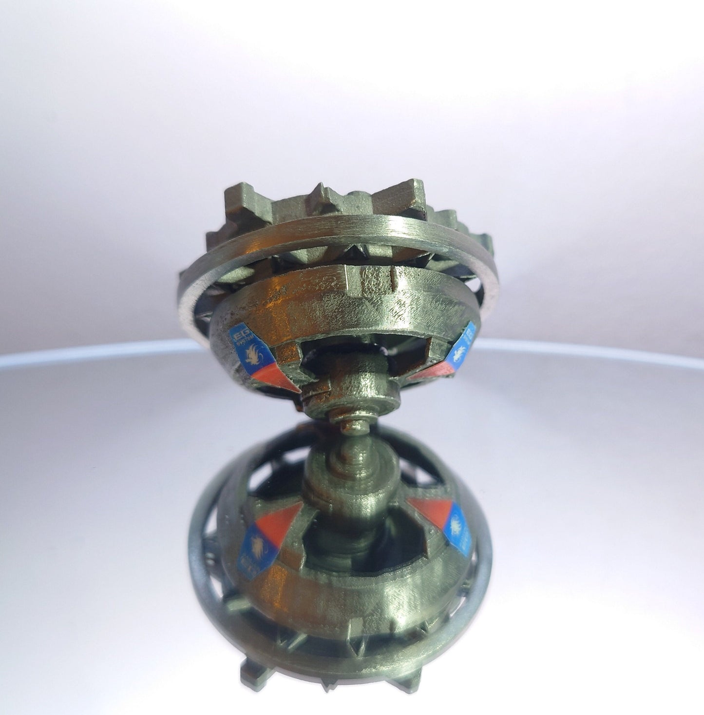 Beyblade FULL METAL Wolborg (6) MF - Custom (3D printed)