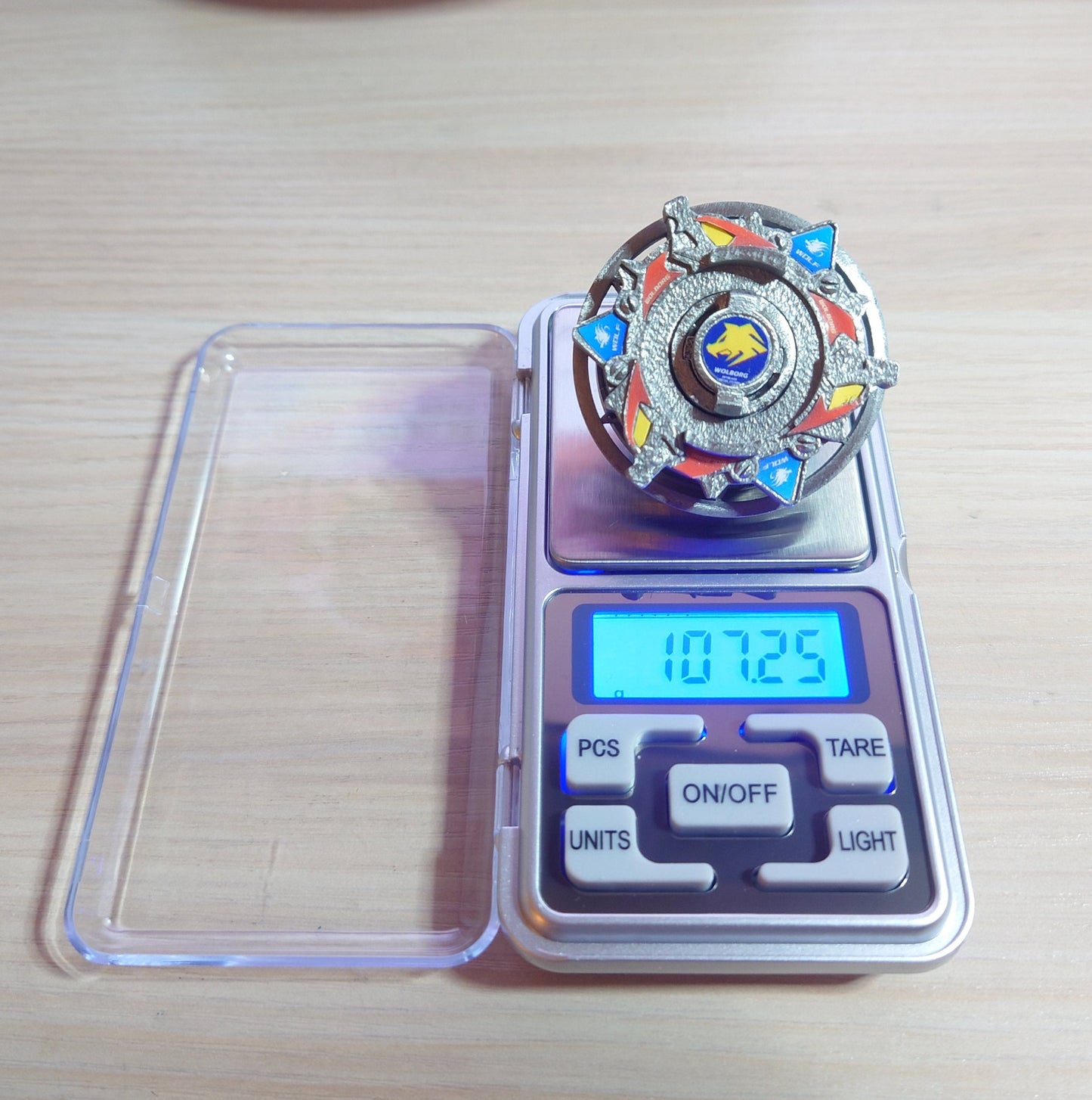 Beyblade FULL METAL Wolborg (6) MF - Custom (3D printed)