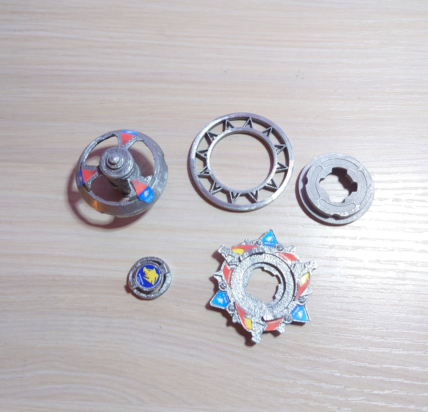 Beyblade FULL METAL Wolborg (6) MF - Custom (3D printed)