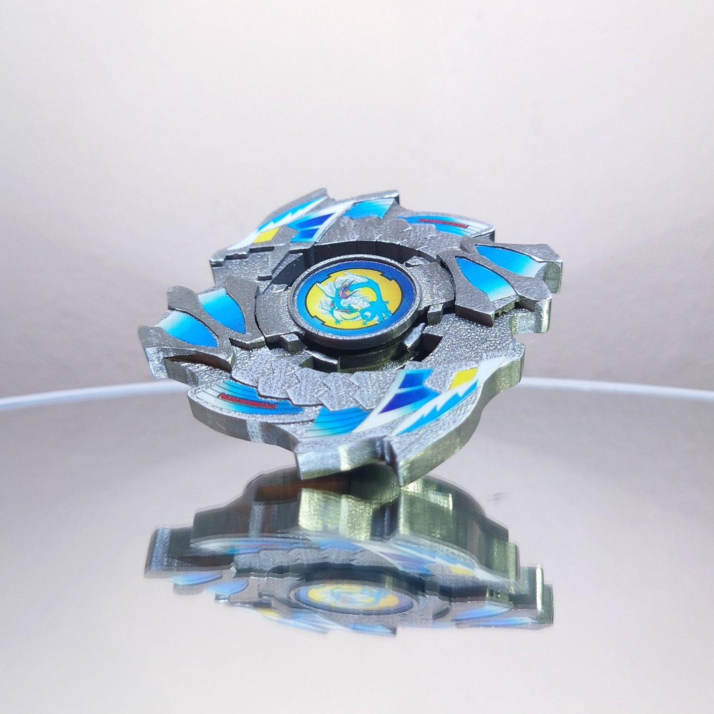 FULL METAL Beyblade Poseidon (Stainless Steel)