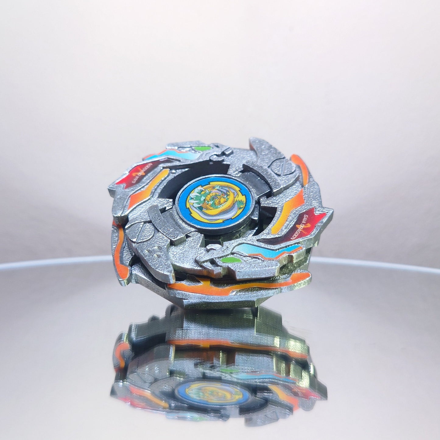 FULL METAL Beyblade Gaia Dragoon V (Stainless steel)