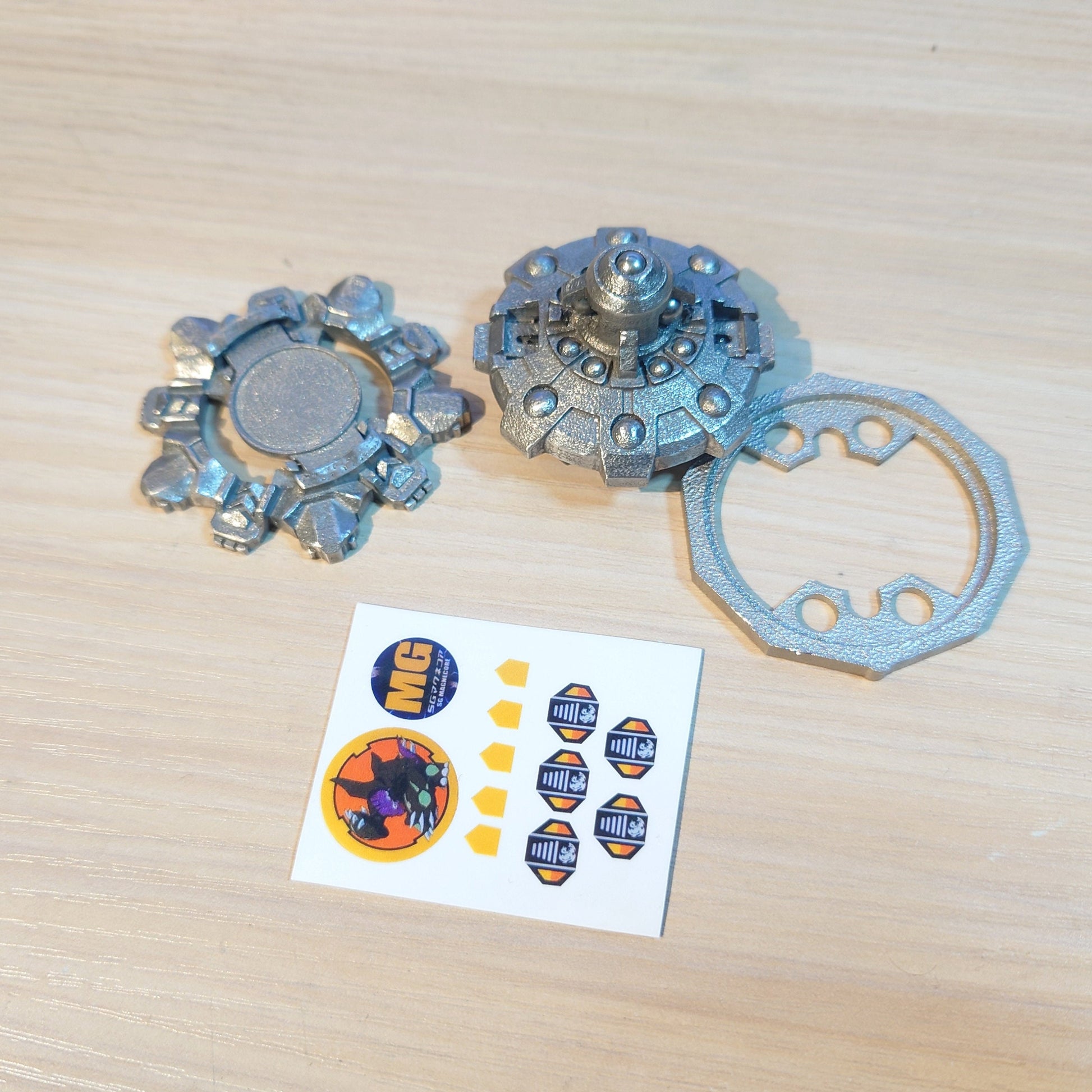 FULL METAL Beyblade Draciel V (Stainless steel)