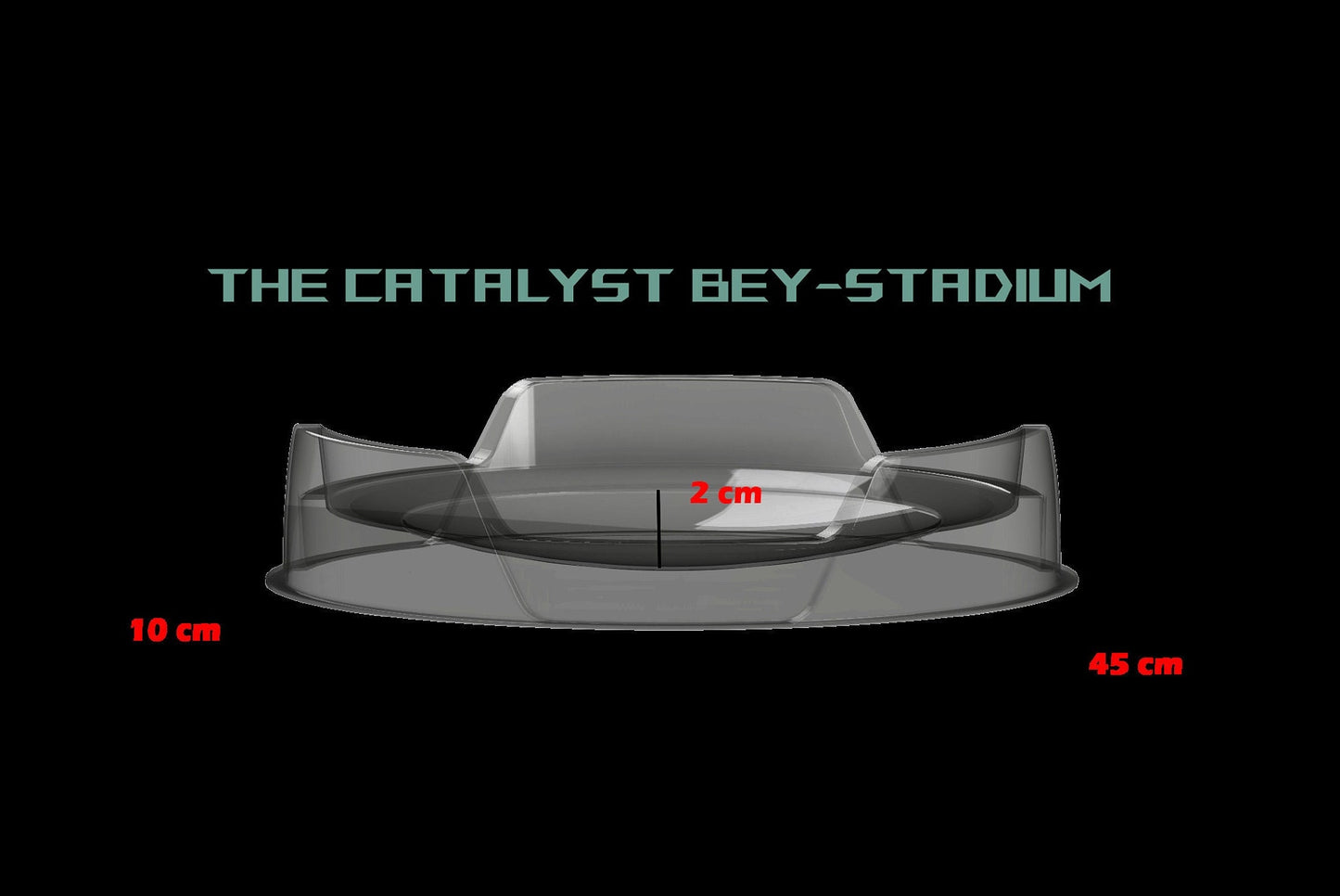 THE CATALYST - Ultimate Balance Type Beyblade Stadium (Custom)