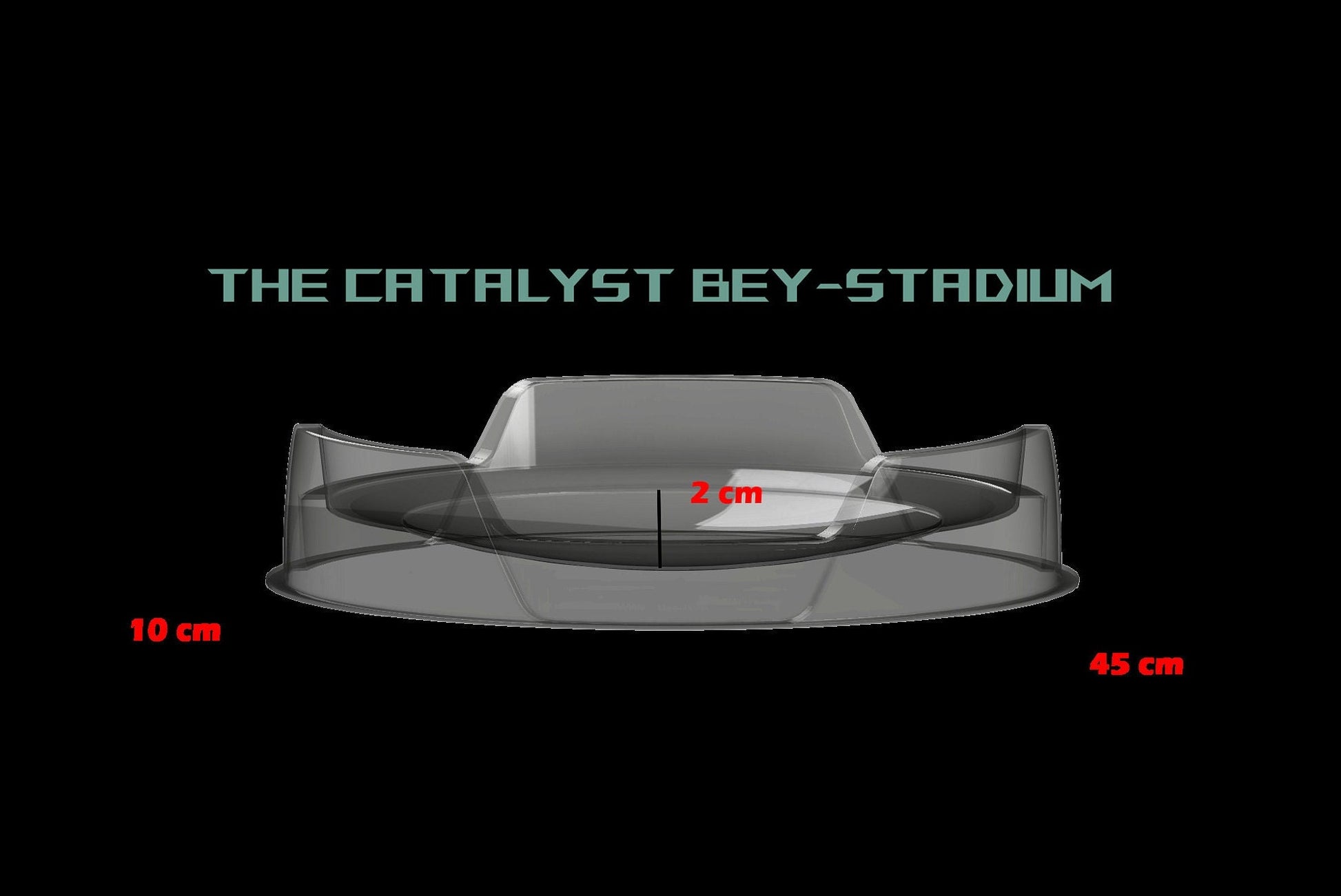 THE CATALYST - Ultimate Balance Type Beyblade Stadium (Custom)