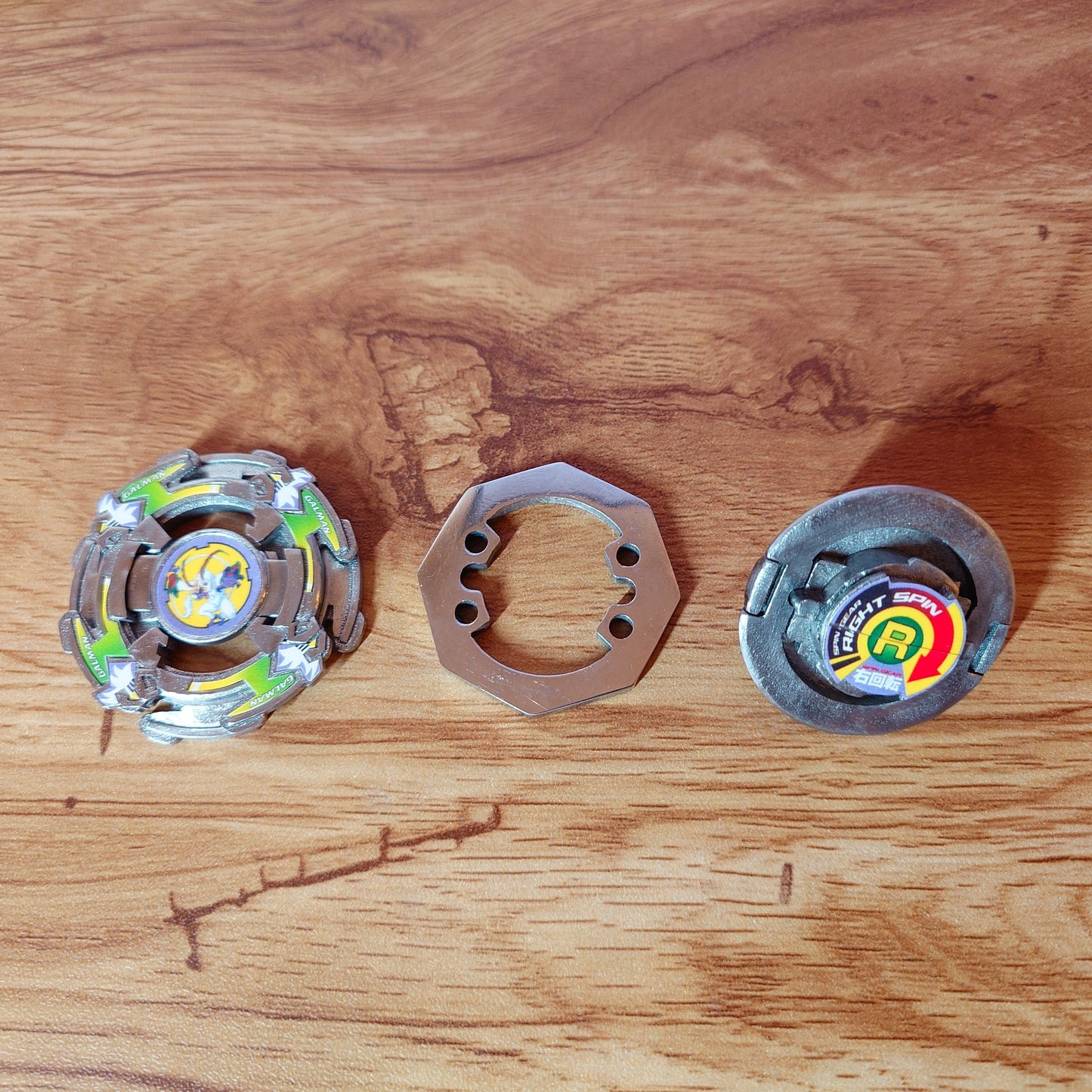 FULL METAL Beyblade Galman (Stainless steel)