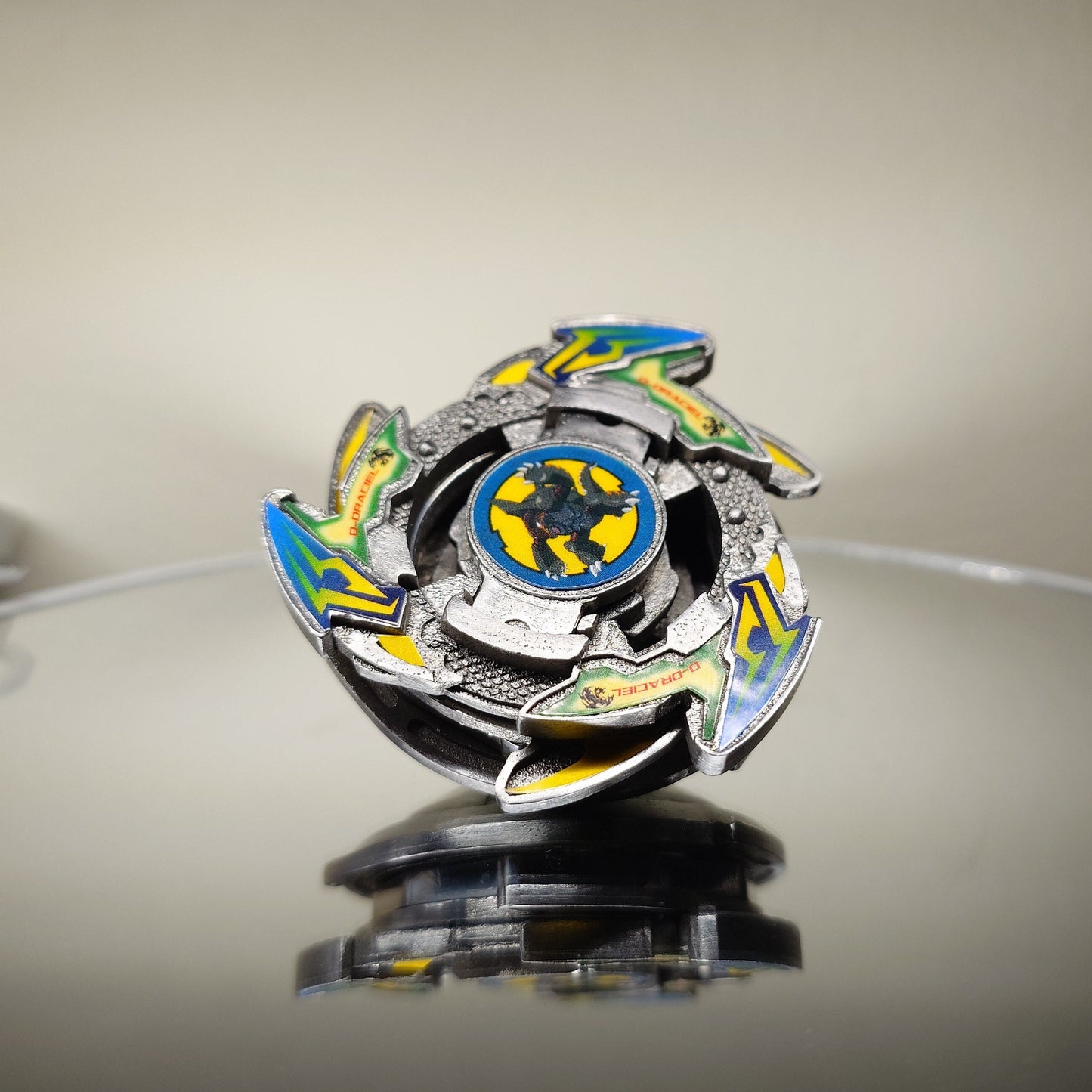 FULL METAL Beyblade - Dark Draciel (Stainless steel)