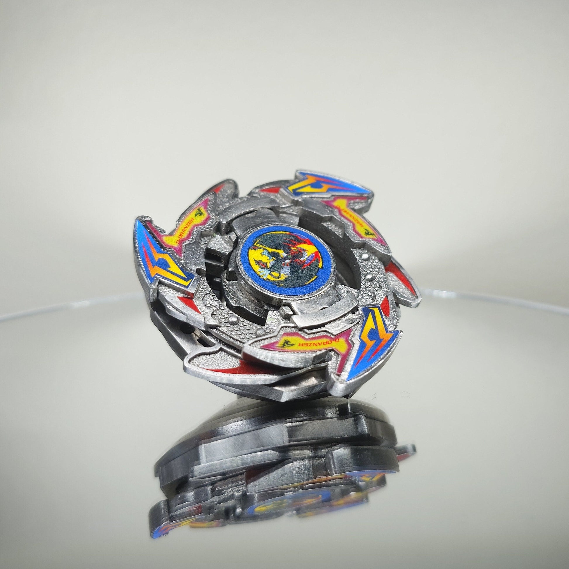 FULL METAL Beyblade - Dark Dranzer (Stainless steel)