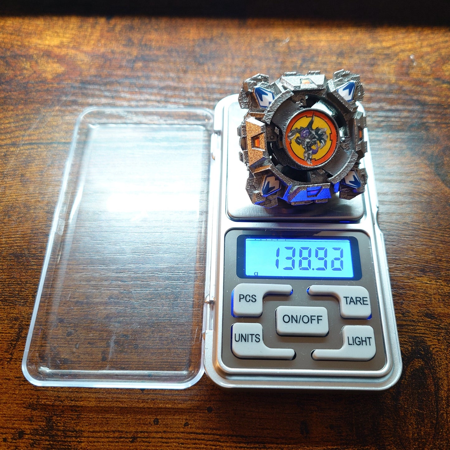 FULL METAL Beyblade Draciel S (Stainless Steel)