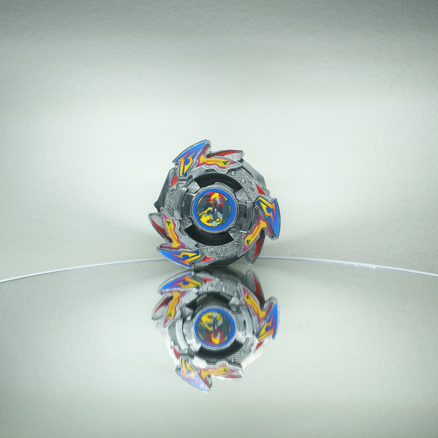 FULL METAL Beyblade - Dark Dranzer (Stainless steel)