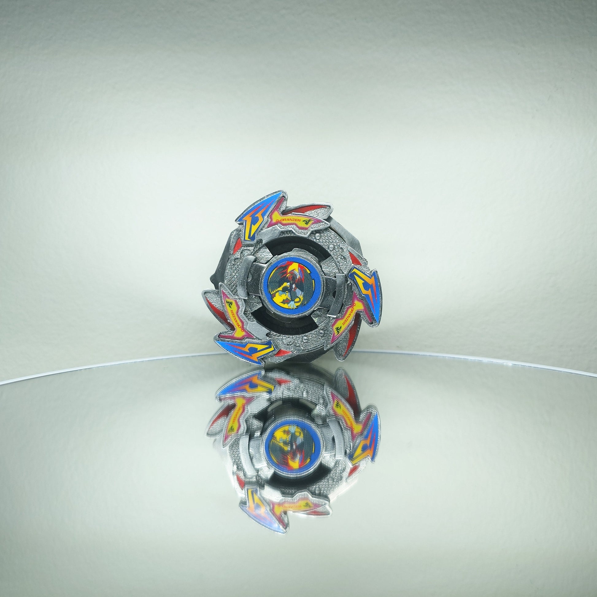 FULL METAL Beyblade - Dark Dranzer (Stainless steel)