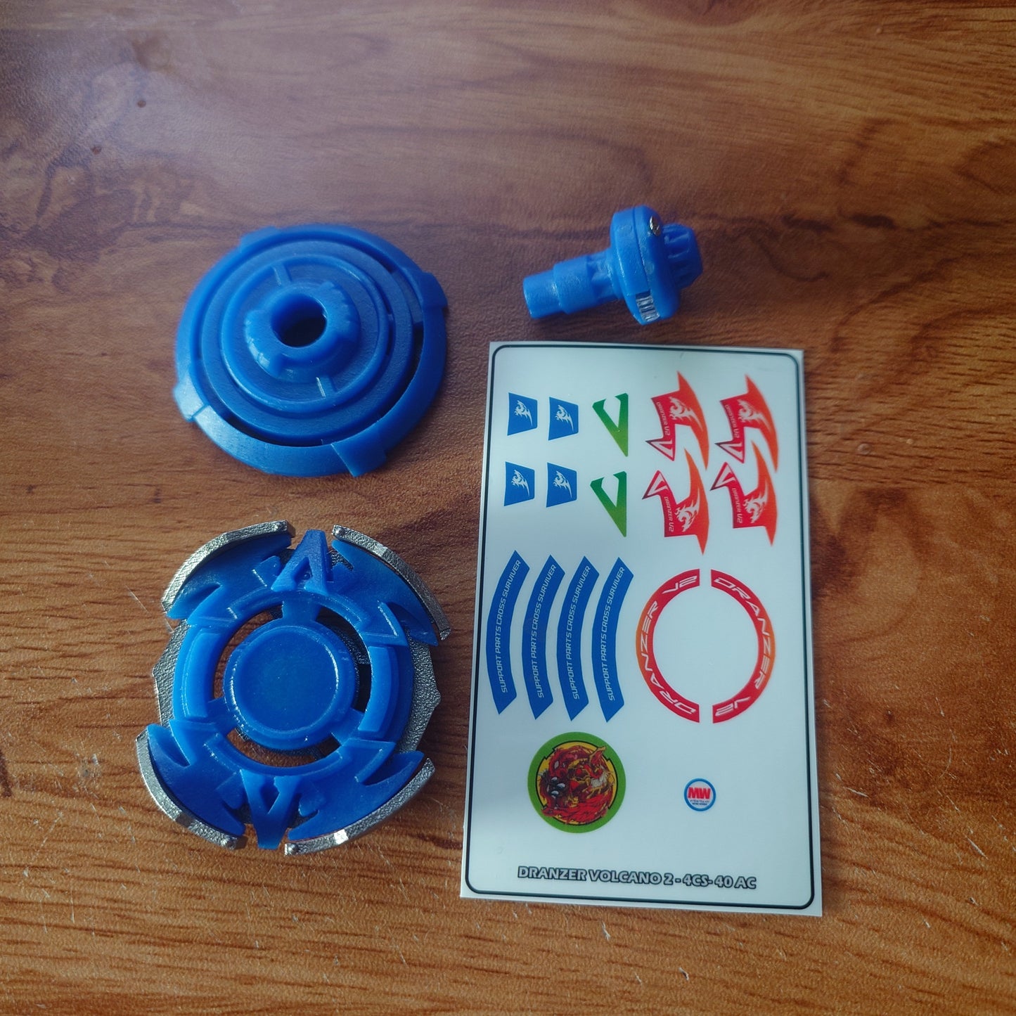 Beyblade X - Dranzer Volcano 2 (4CS-40 AC) (Custom)