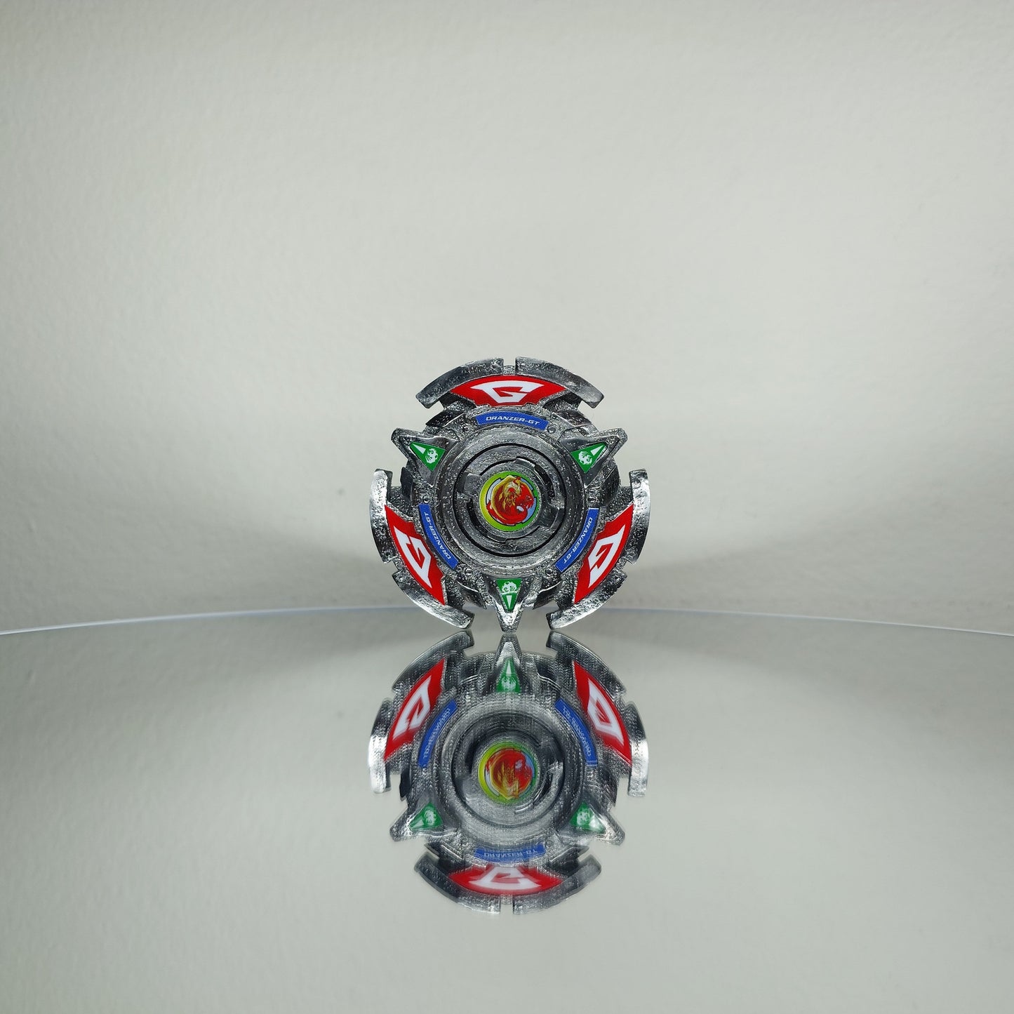 Full Metal Beyblade Dranzer GT HMS Version (MGT) - (Stainless steel)