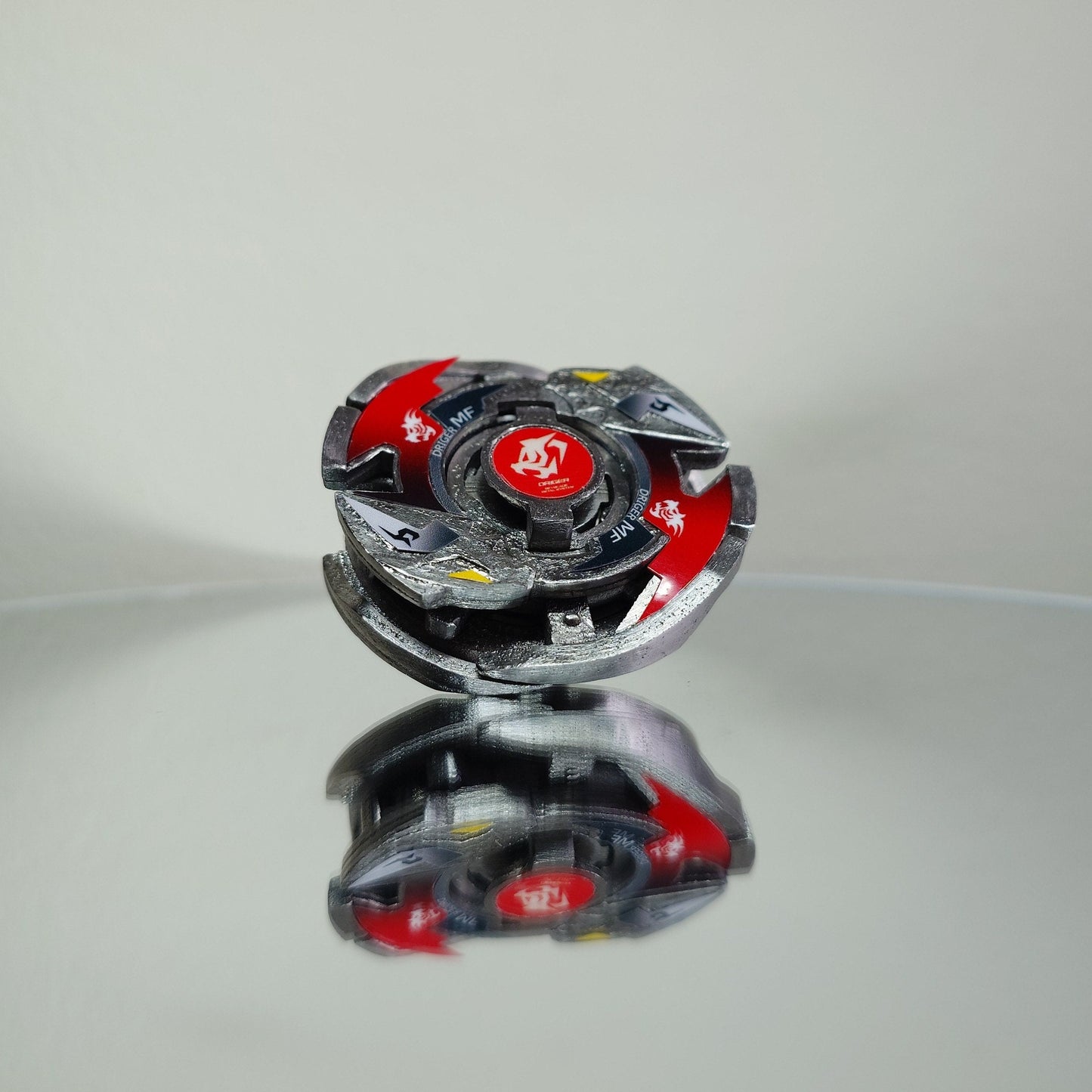 Beyblade FULL METAL Driger MF - Custom (Stainless Steel)