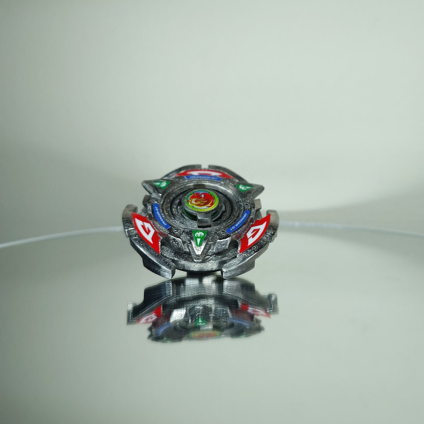 Full Metal Beyblade Dranzer GT HMS Version (MGT) - (Stainless steel)