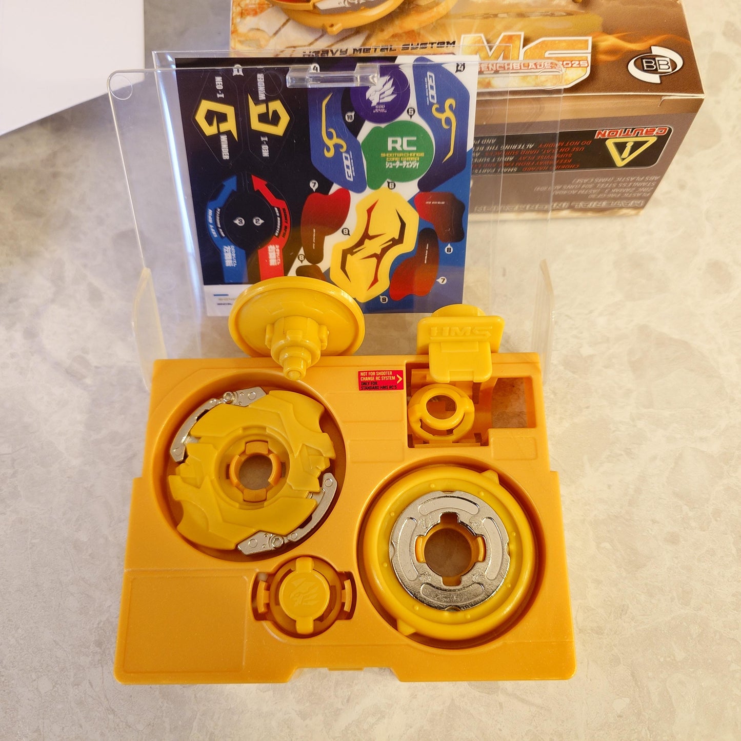 Beyblade Shining God MS - HMS Repro (Standard version)
