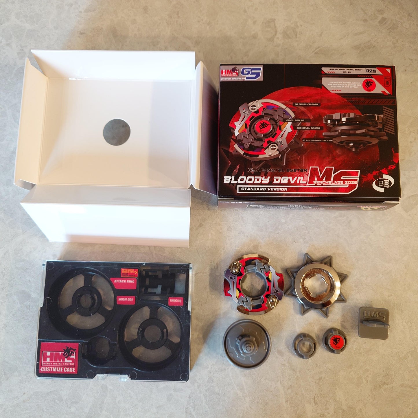 Beyblade Bloody Devil MS - HMS Repro (Standard version)
