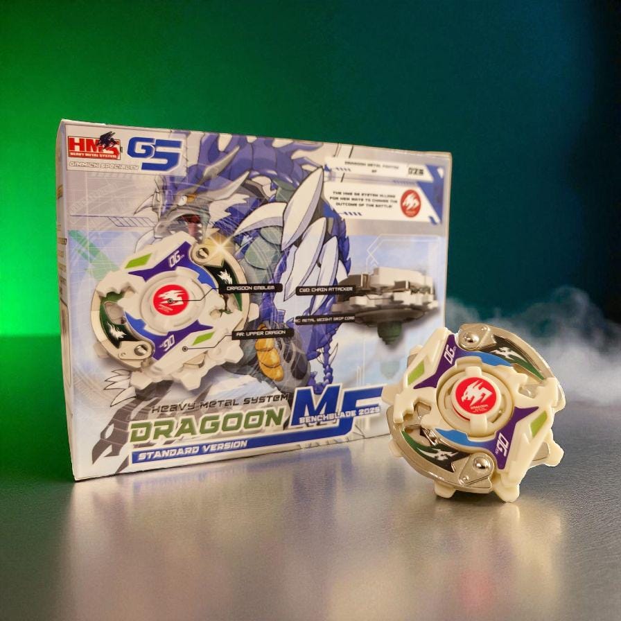 Beyblade Dragoon MF - HMS Repro (Standard version) – BenchBlade