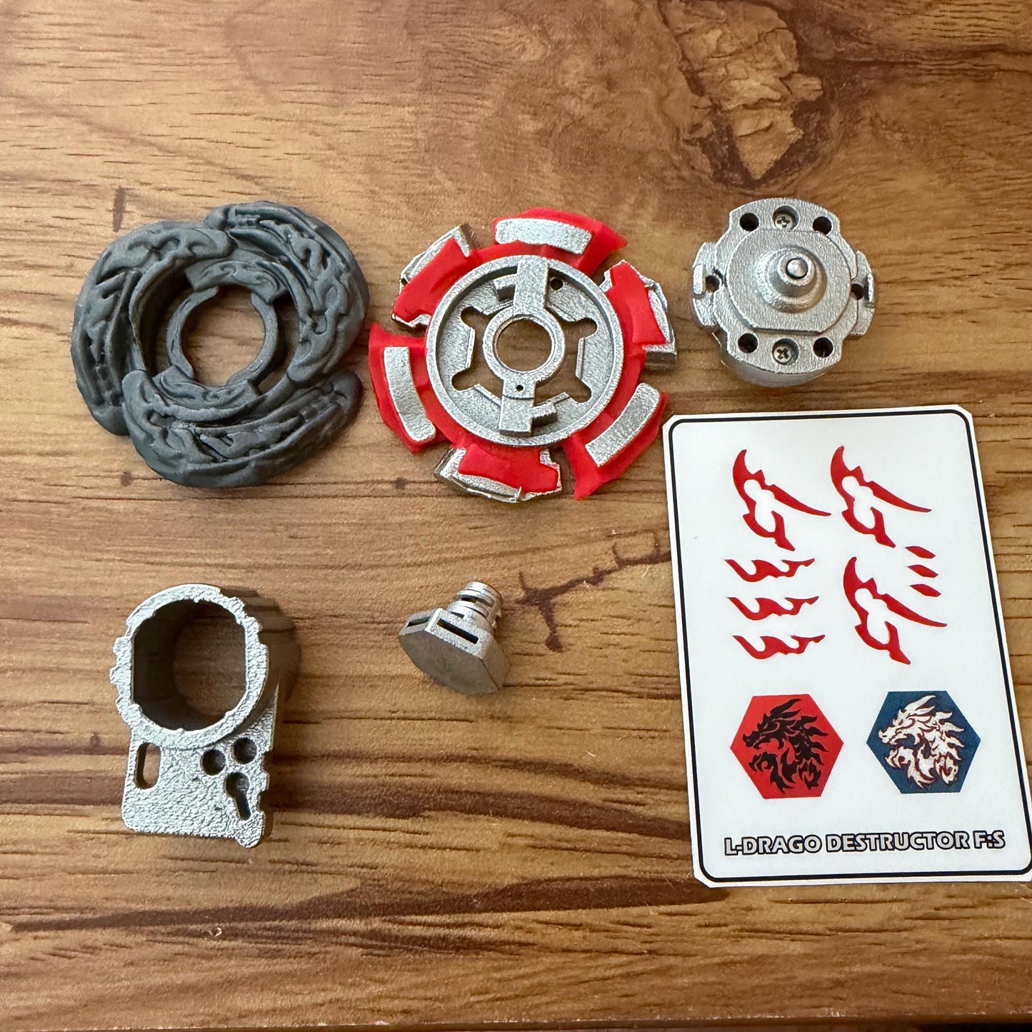 FULL METAL Beyblade L-Drago Destructor (Metal Fight) (Stainless steel)