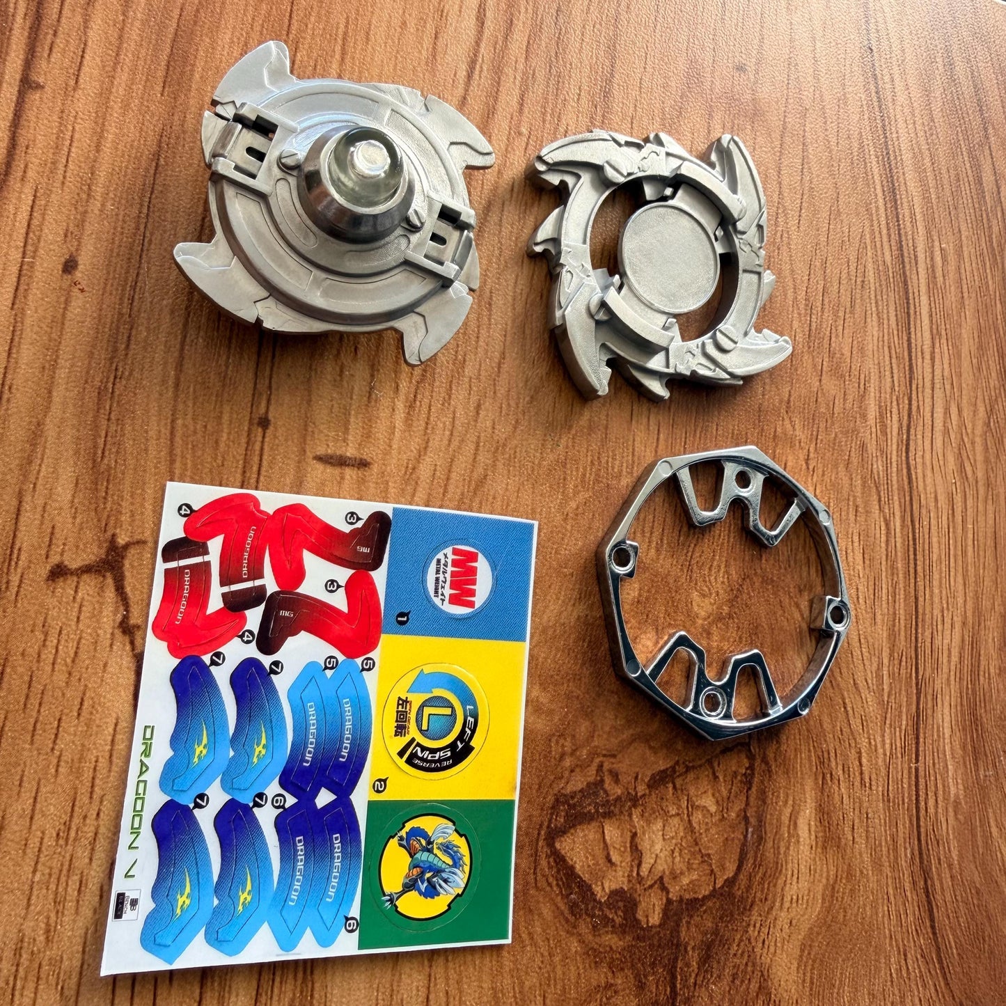 FULL METAL Beyblade Dragoon V (Stainless steel)