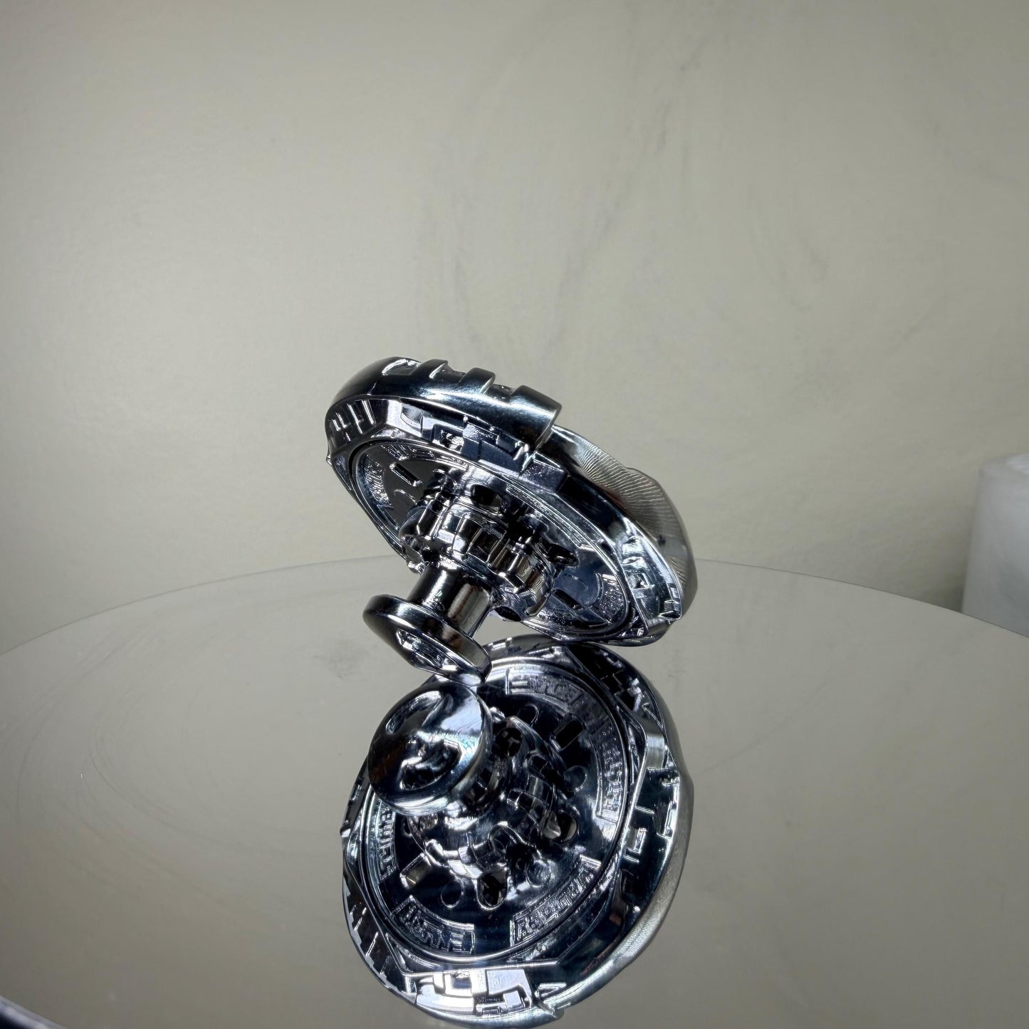 FULL METAL Beyblade Phantom Orion B:D (Zinc+Chrome Plated) (Metal Fight)