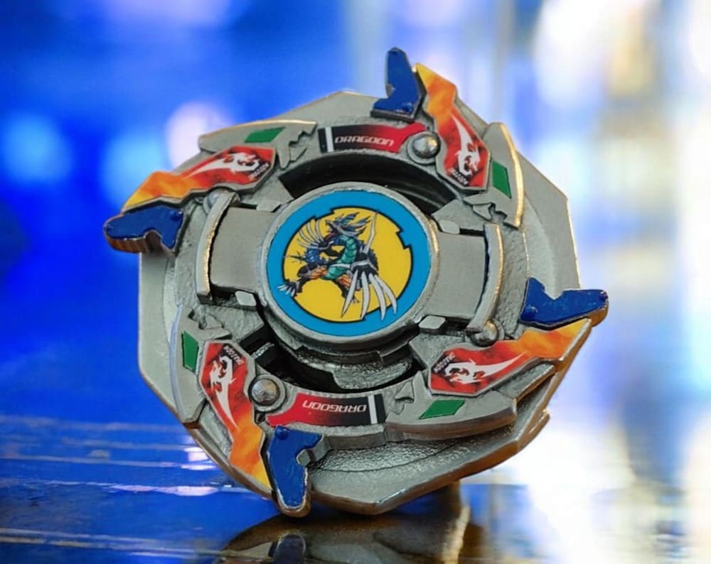 FULL METAL Beyblade Dragoon V2 (Stainless steel)