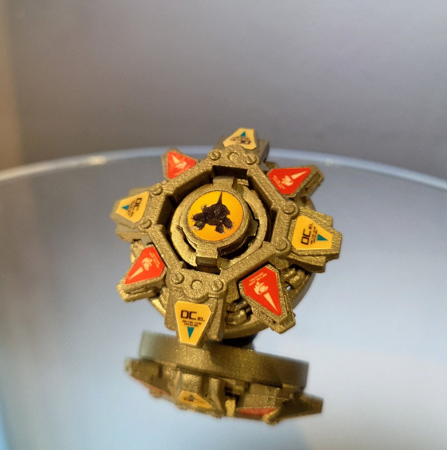 FULL METAL Beyblade Draciel MS (Stainless Steel)