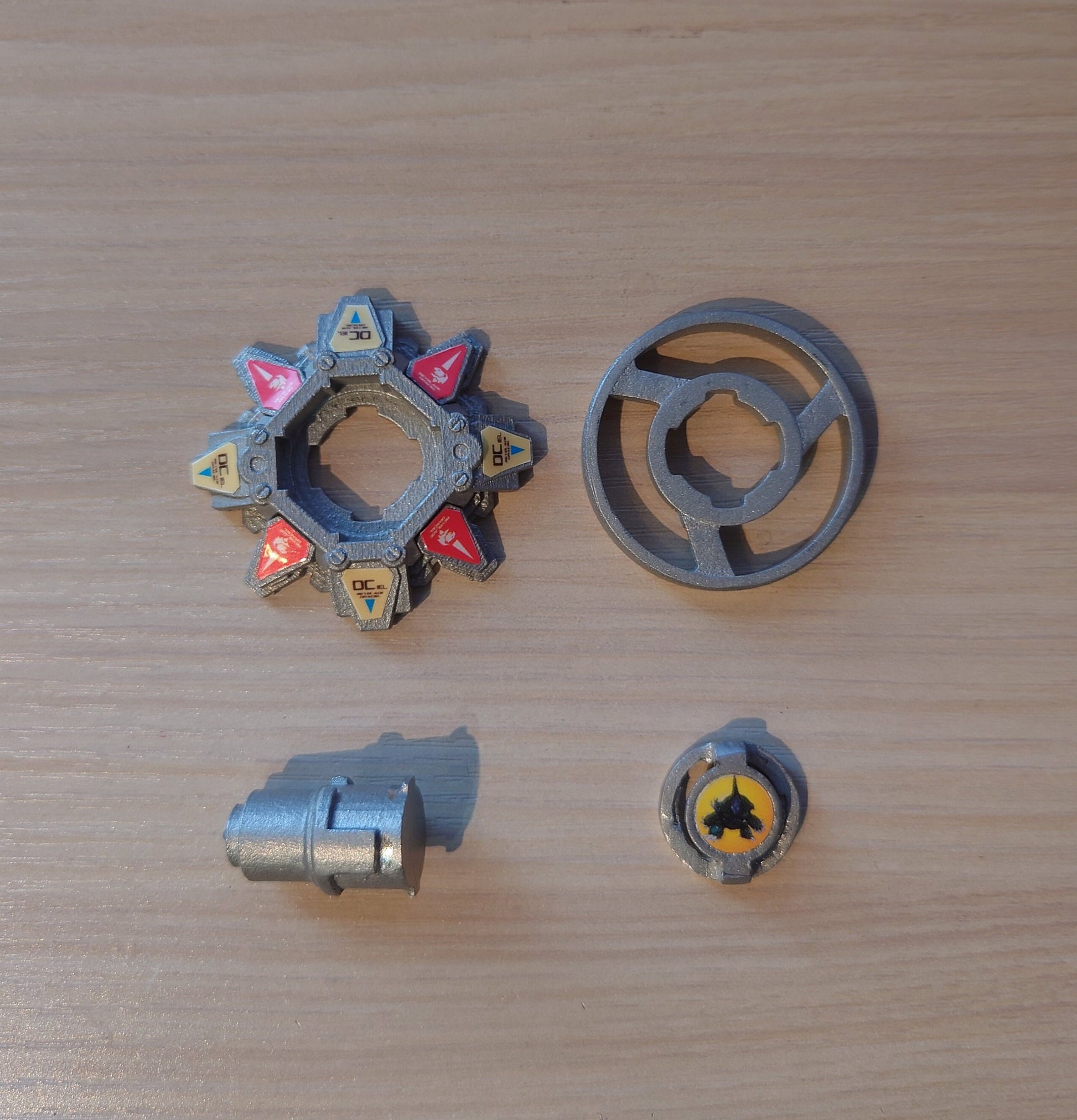 FULL METAL Beyblade Draciel MS (Stainless Steel)