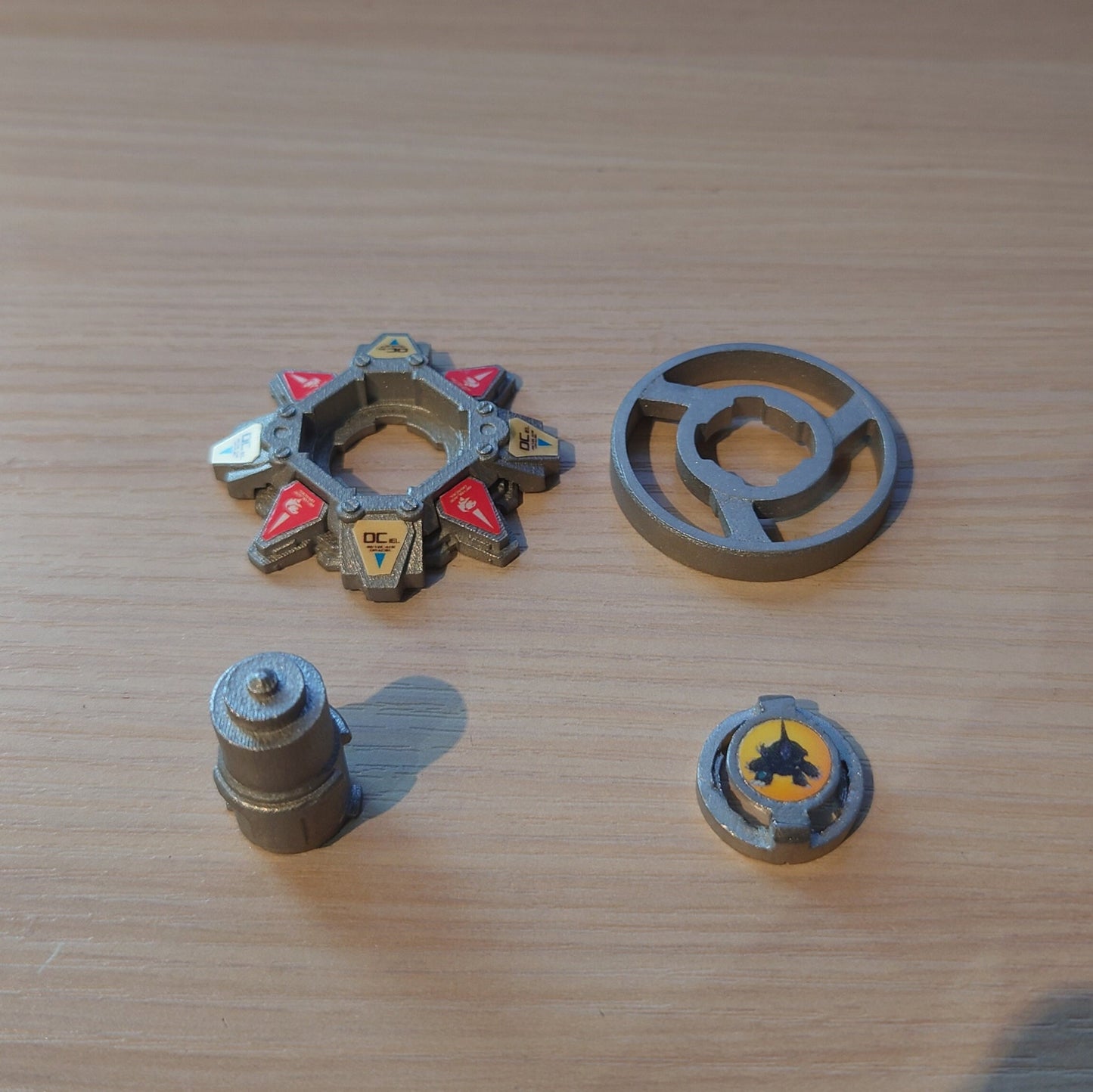 FULL METAL Beyblade Draciel MS (Stainless Steel)