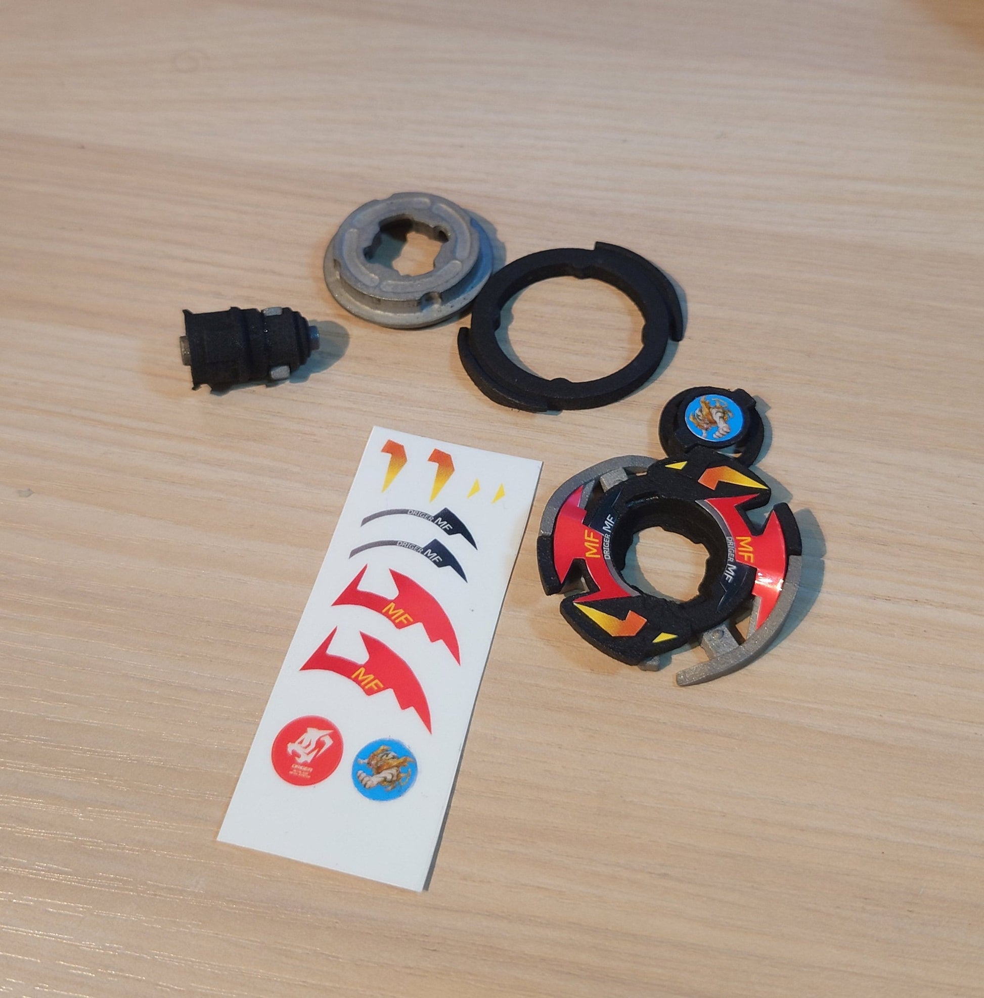 Beyblade Driger MF (Custom 3D printed)