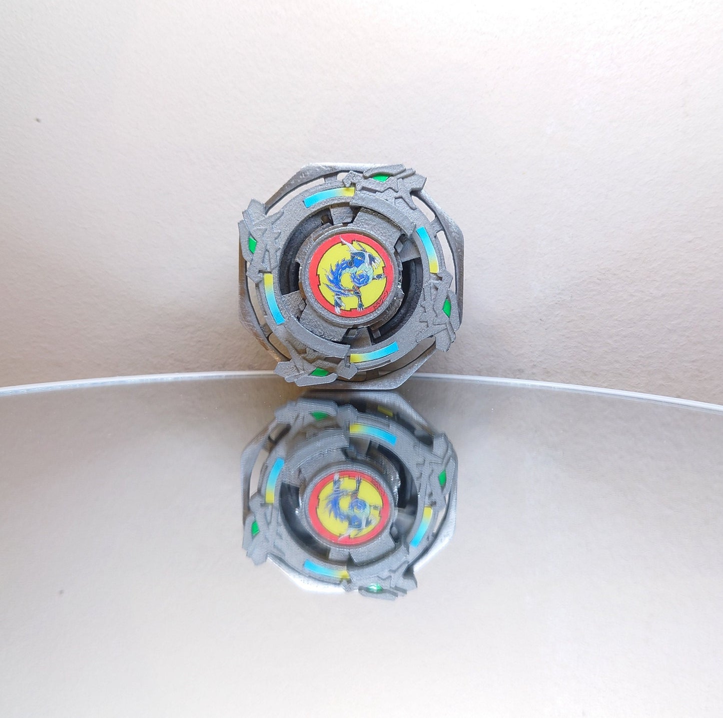 FULL METAL Beyblade Dragoon Grip Attacker (Stainless steel)