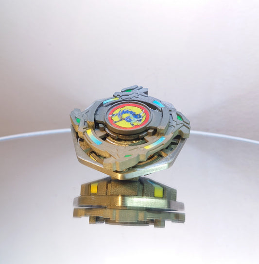 FULL METAL Beyblade Dragoon Grip Attacker (Stainless steel)