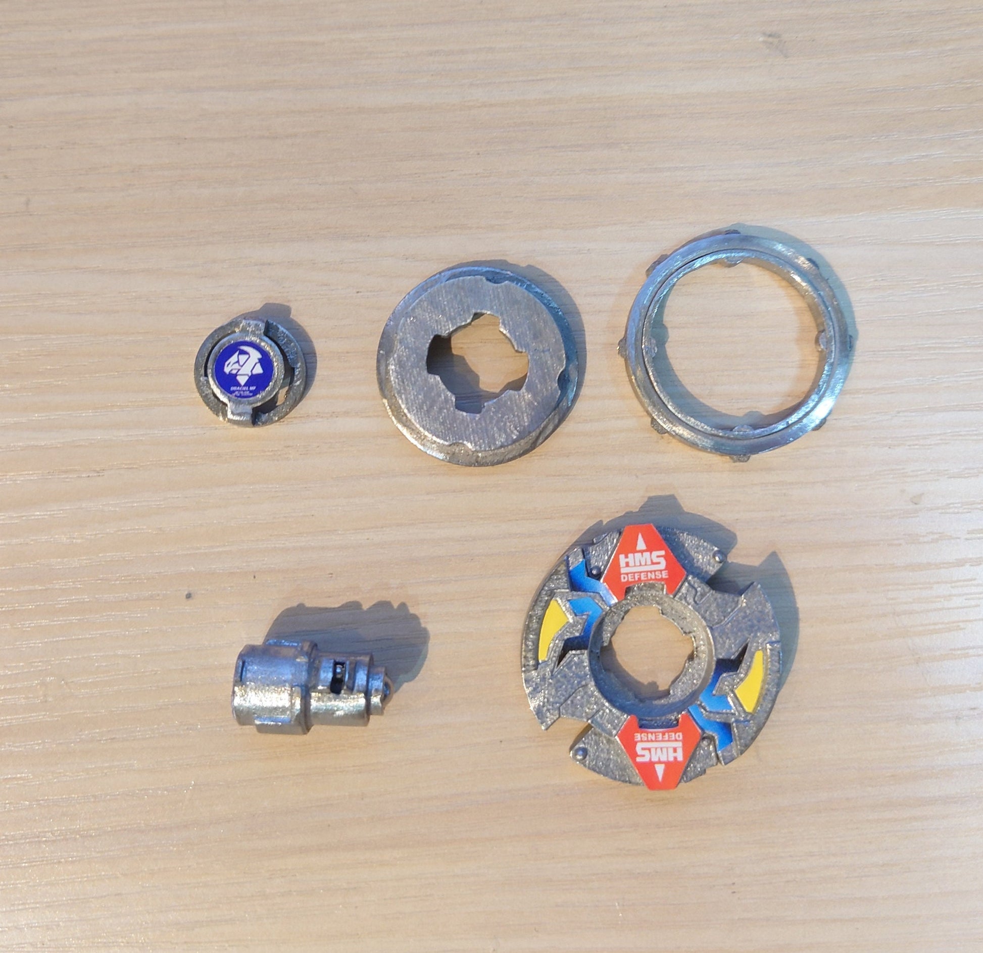Beyblade FULL METAL Draciel MF - Custom (Stainless steel)