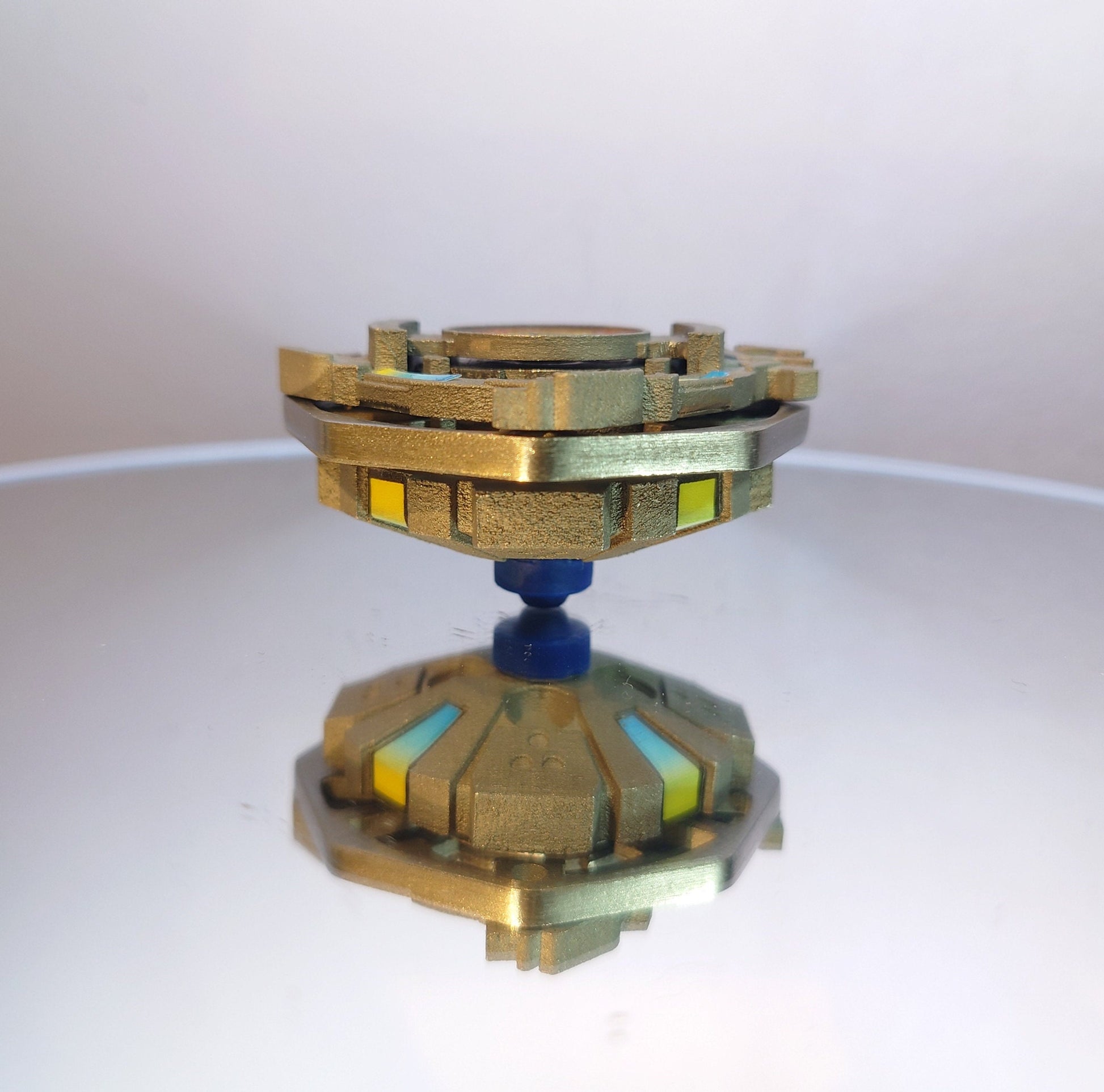 FULL METAL Beyblade Dragoon Grip Attacker (Stainless steel)