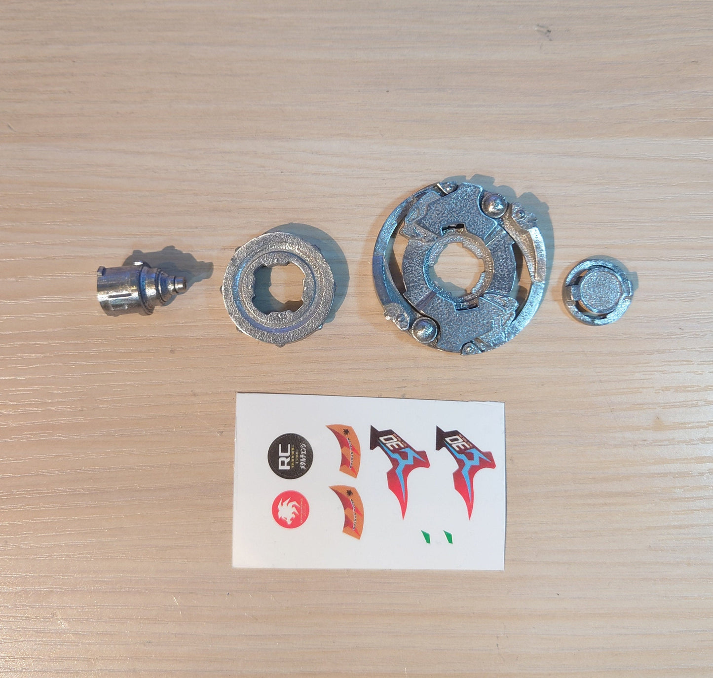 FULL METAL Beyblade Dark Effigy MS (Stainless steel)