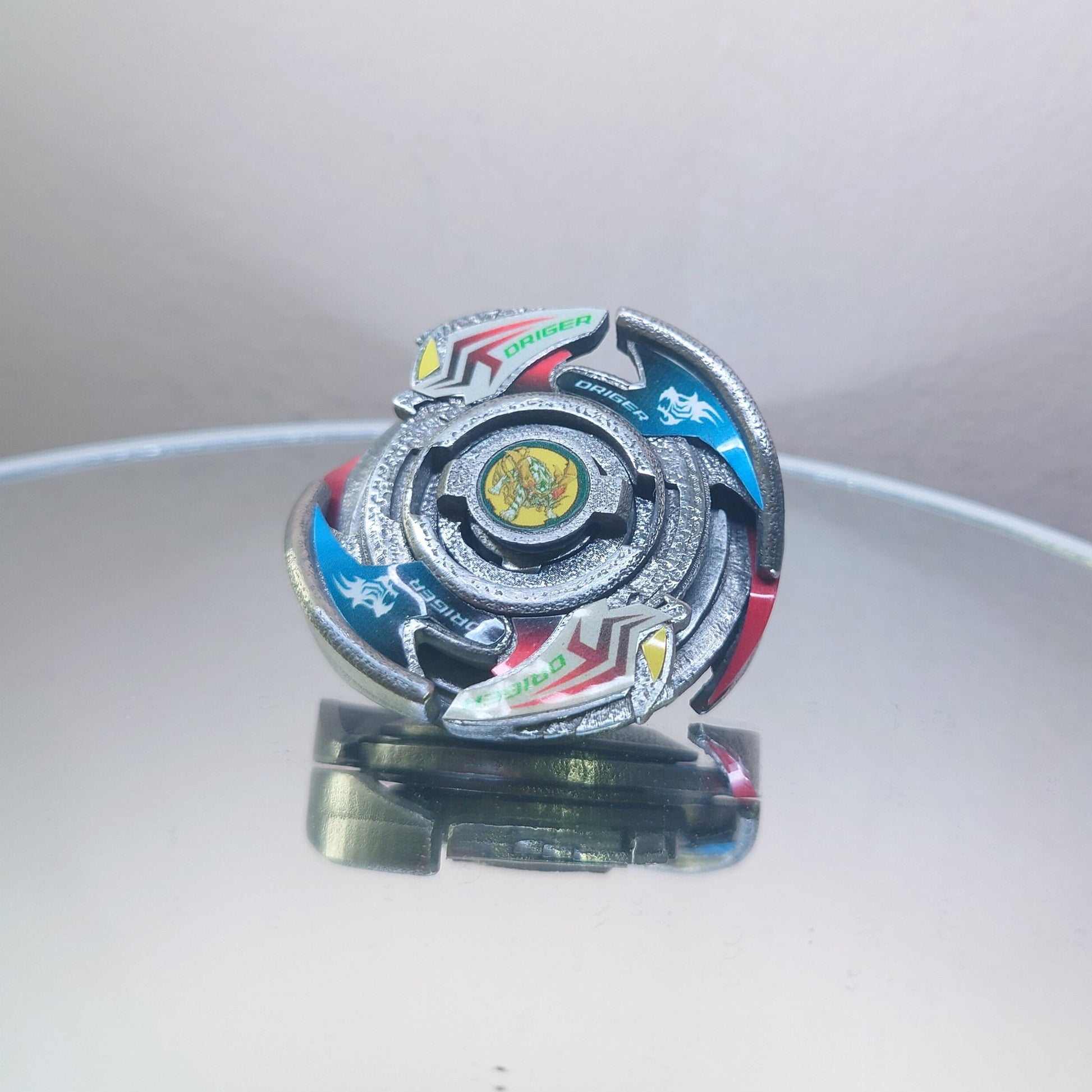FULL METAL Beyblade Driger MV2 (Stainless steel)