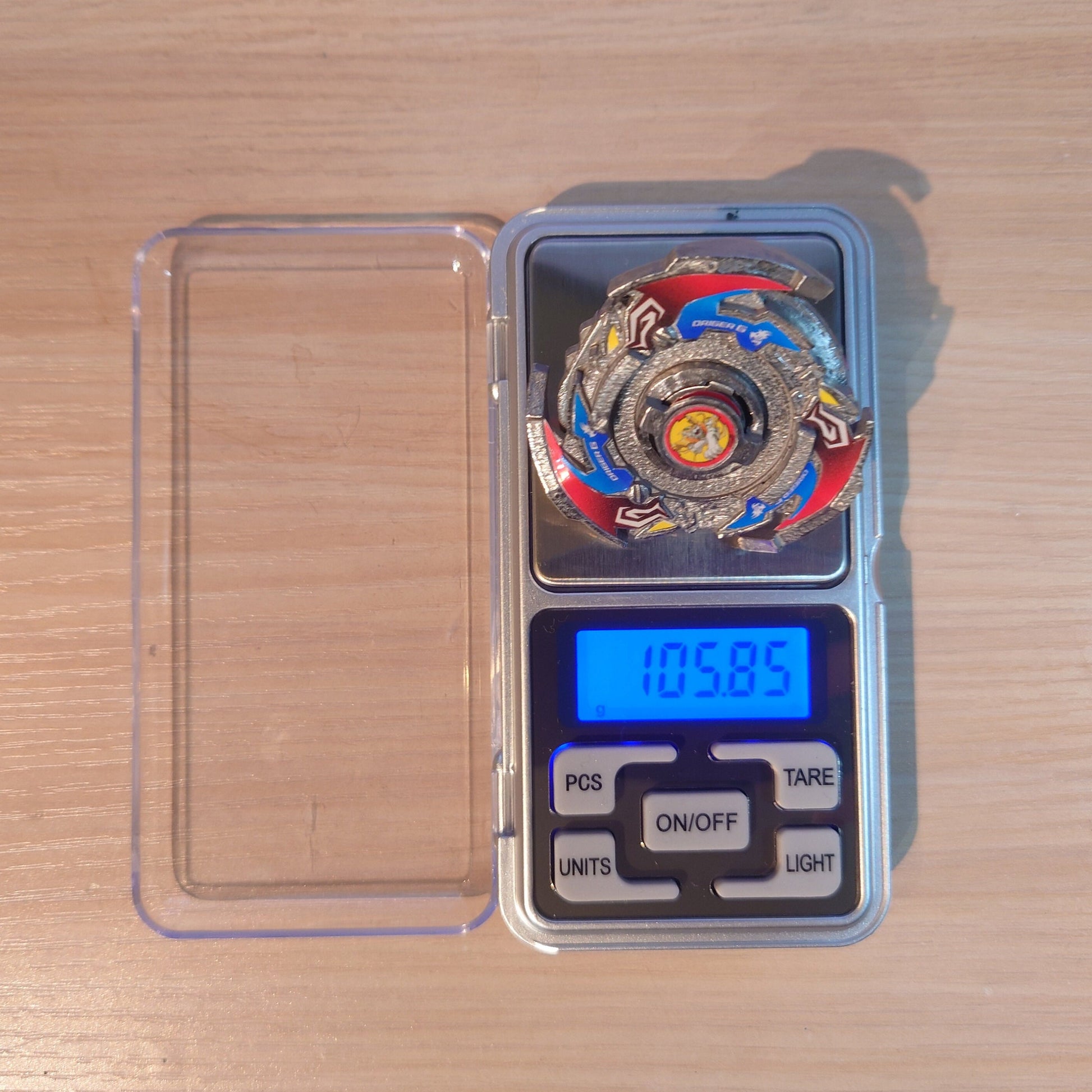 FULL METAL Beyblade Driger MG (Stainless Steel)