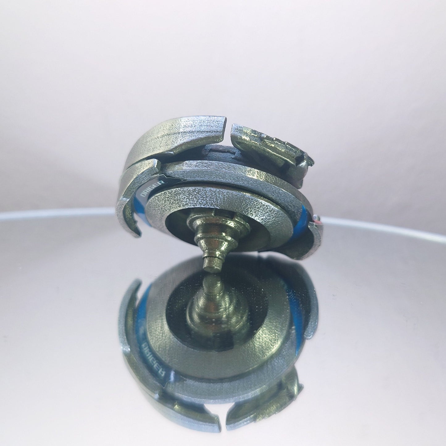 FULL METAL Beyblade Driger MV2 (Stainless steel)