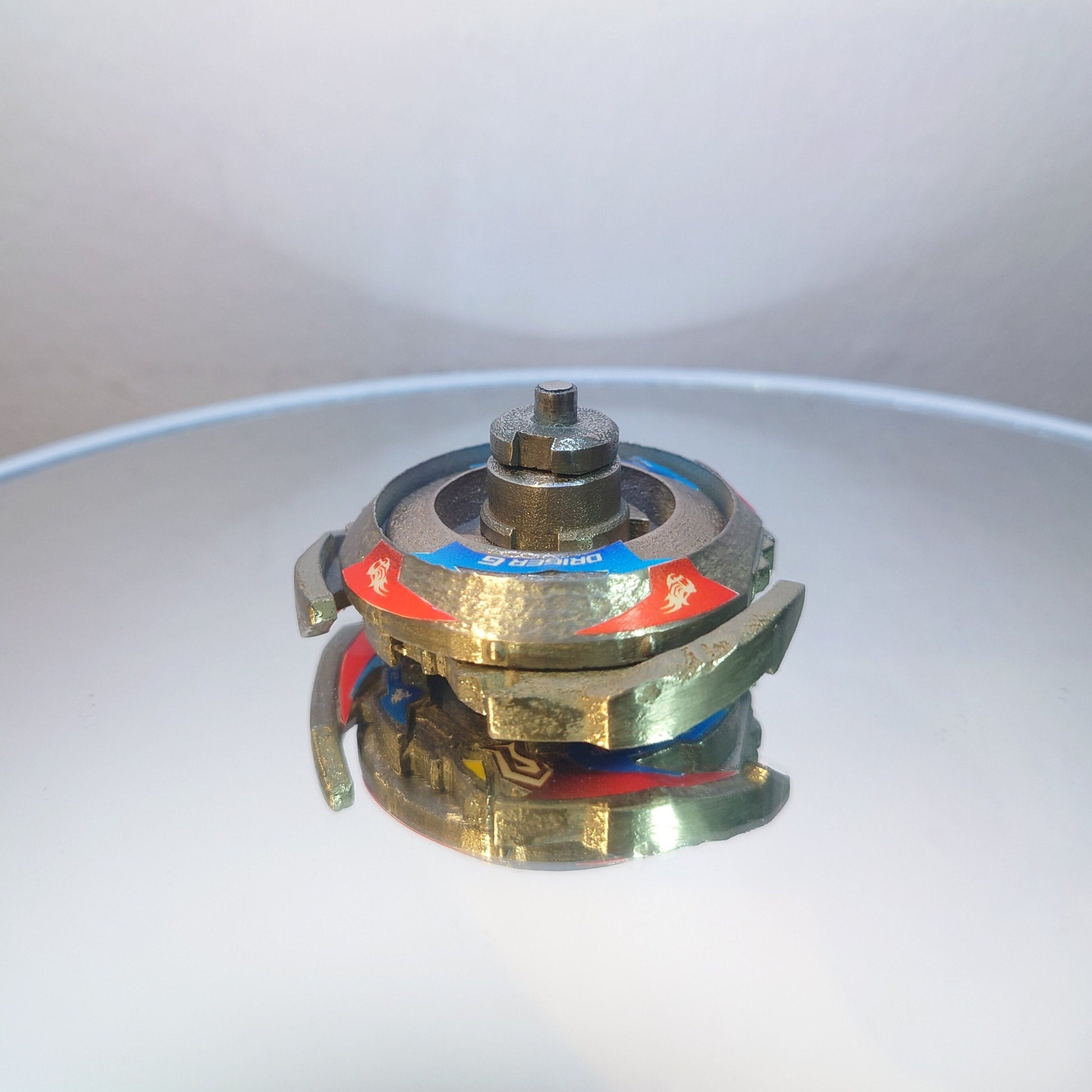FULL METAL Beyblade Driger MG (Stainless Steel)
