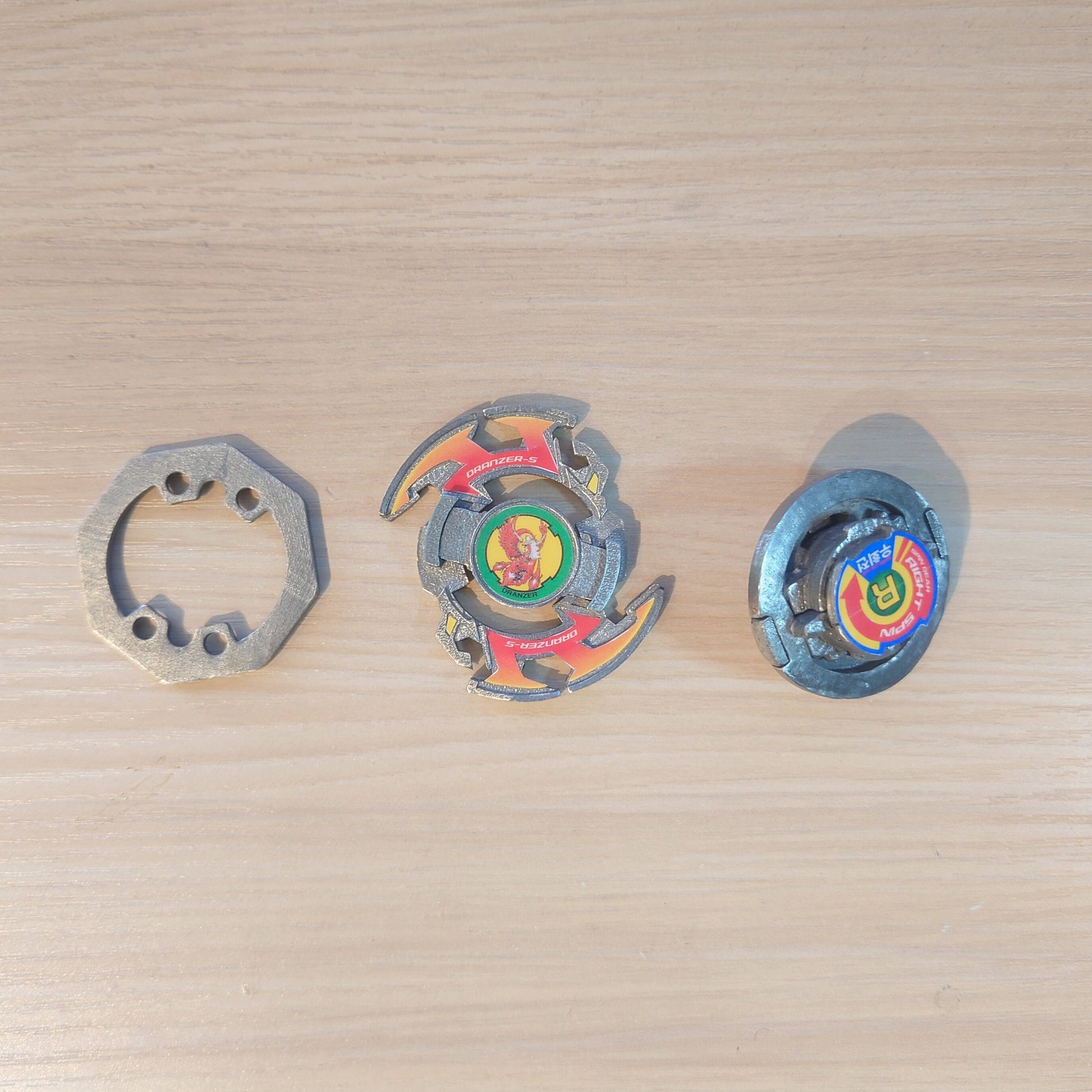 FULL METAL Beyblade Dranzer S (Stainless steel)