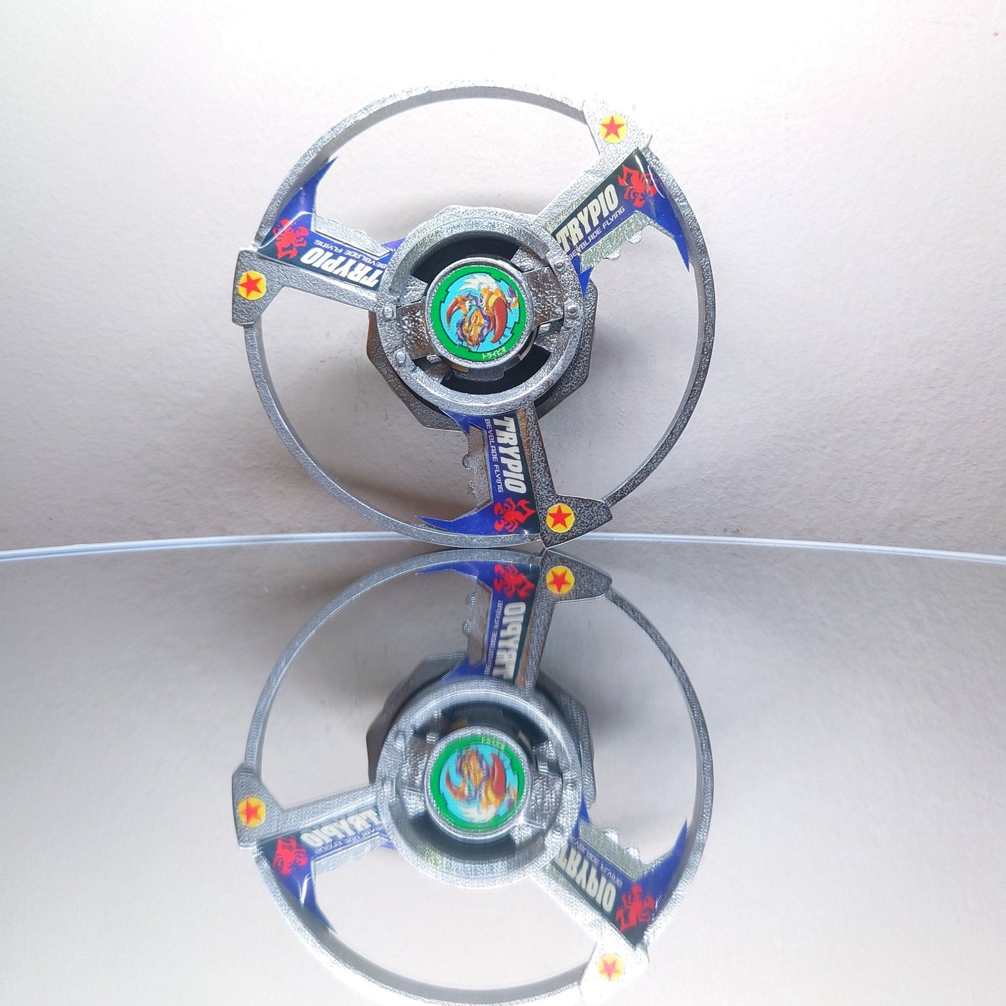 FULL METAL Beyblade Trypio (Stainless steel)
