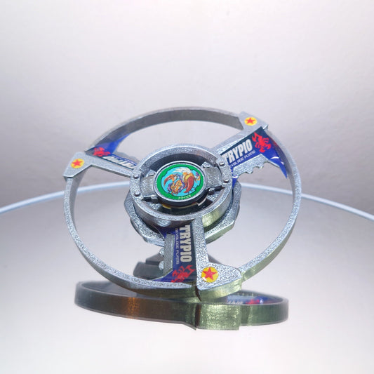 FULL METAL Beyblade Trypio (Stainless steel)