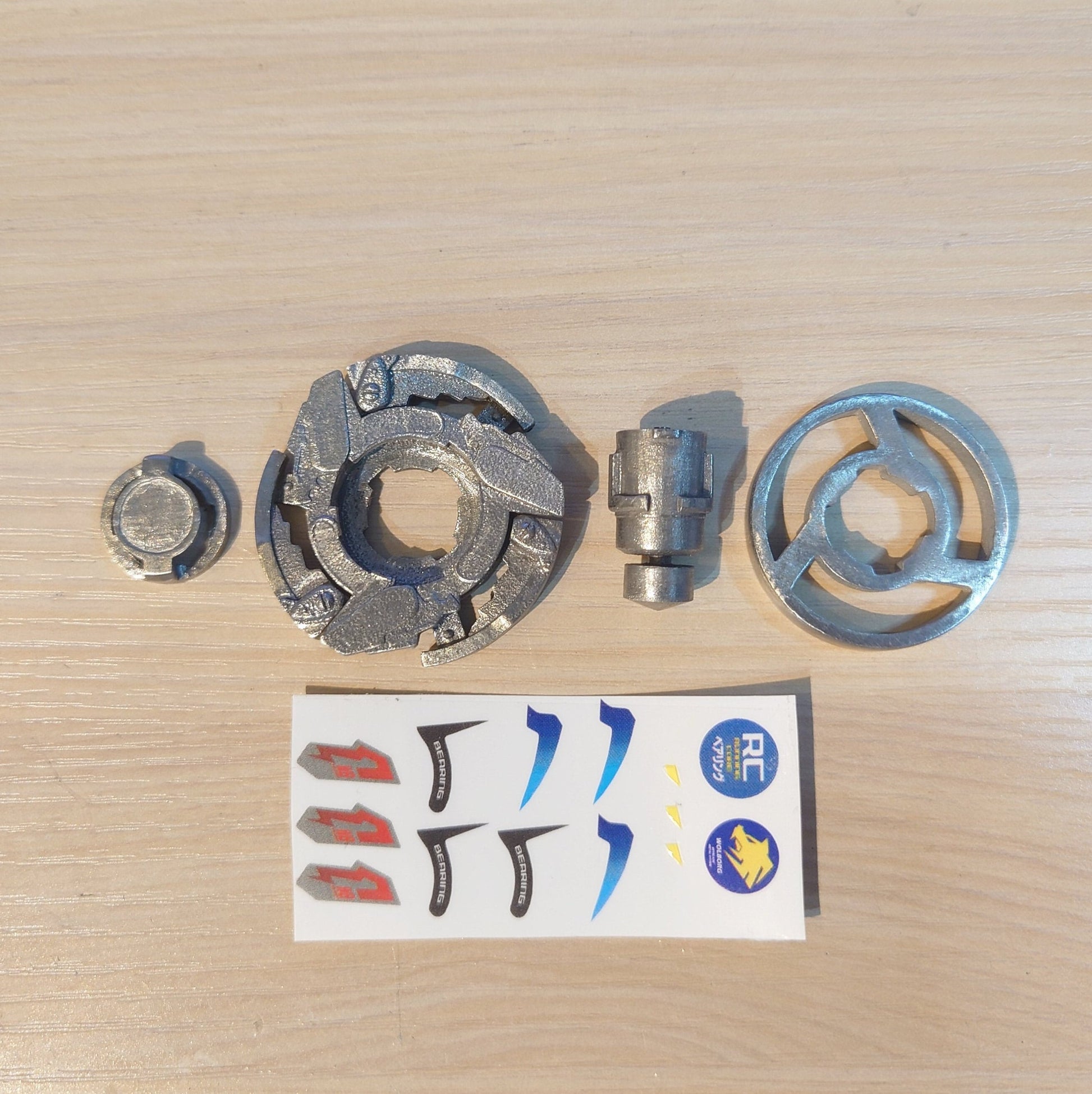 Beyblade FULL METAL Wolborg MS (Stainless steel)