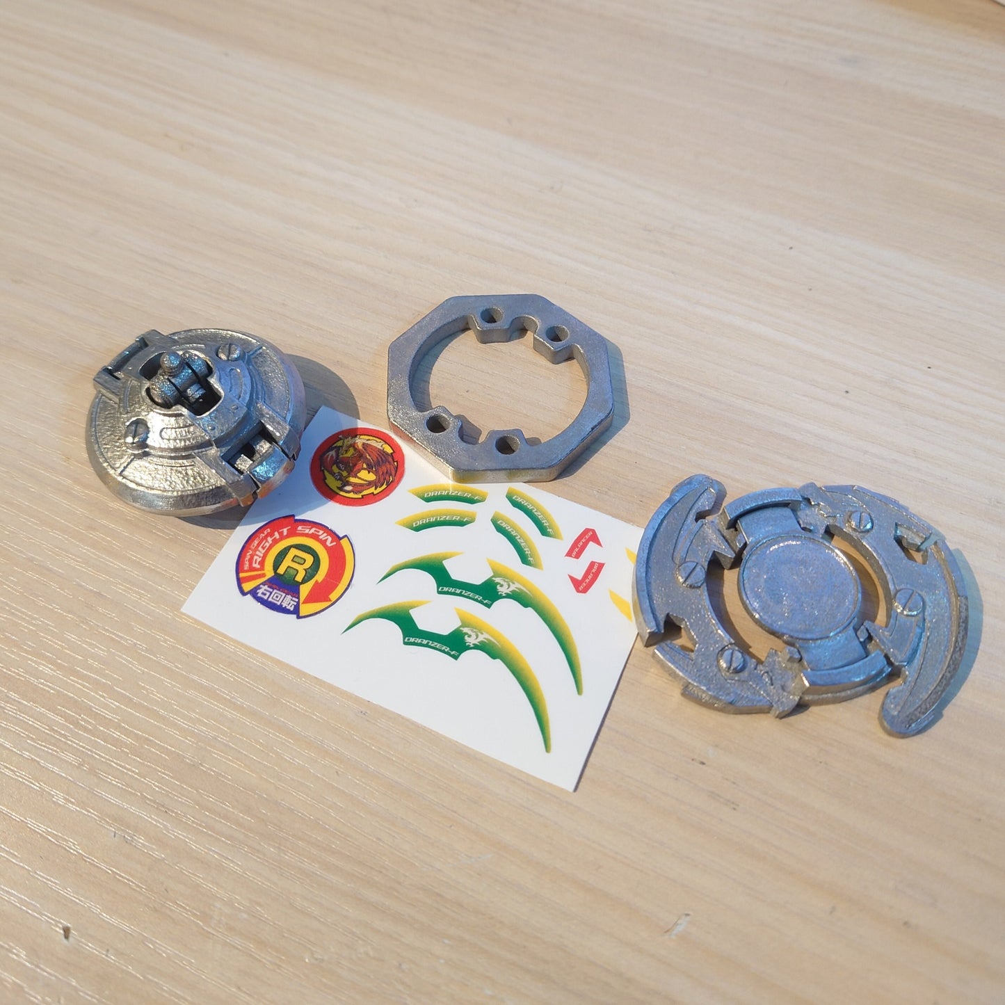 FULL METAL Beyblade Dranzer F (Stainless steel)