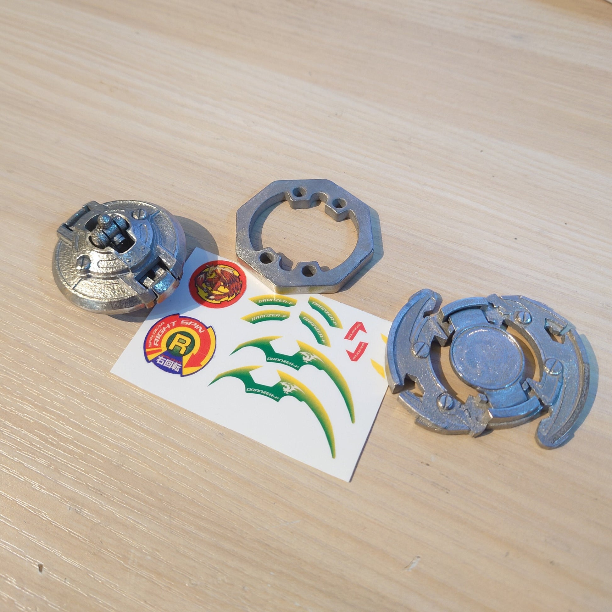 FULL METAL Beyblade Dranzer F (Stainless steel)