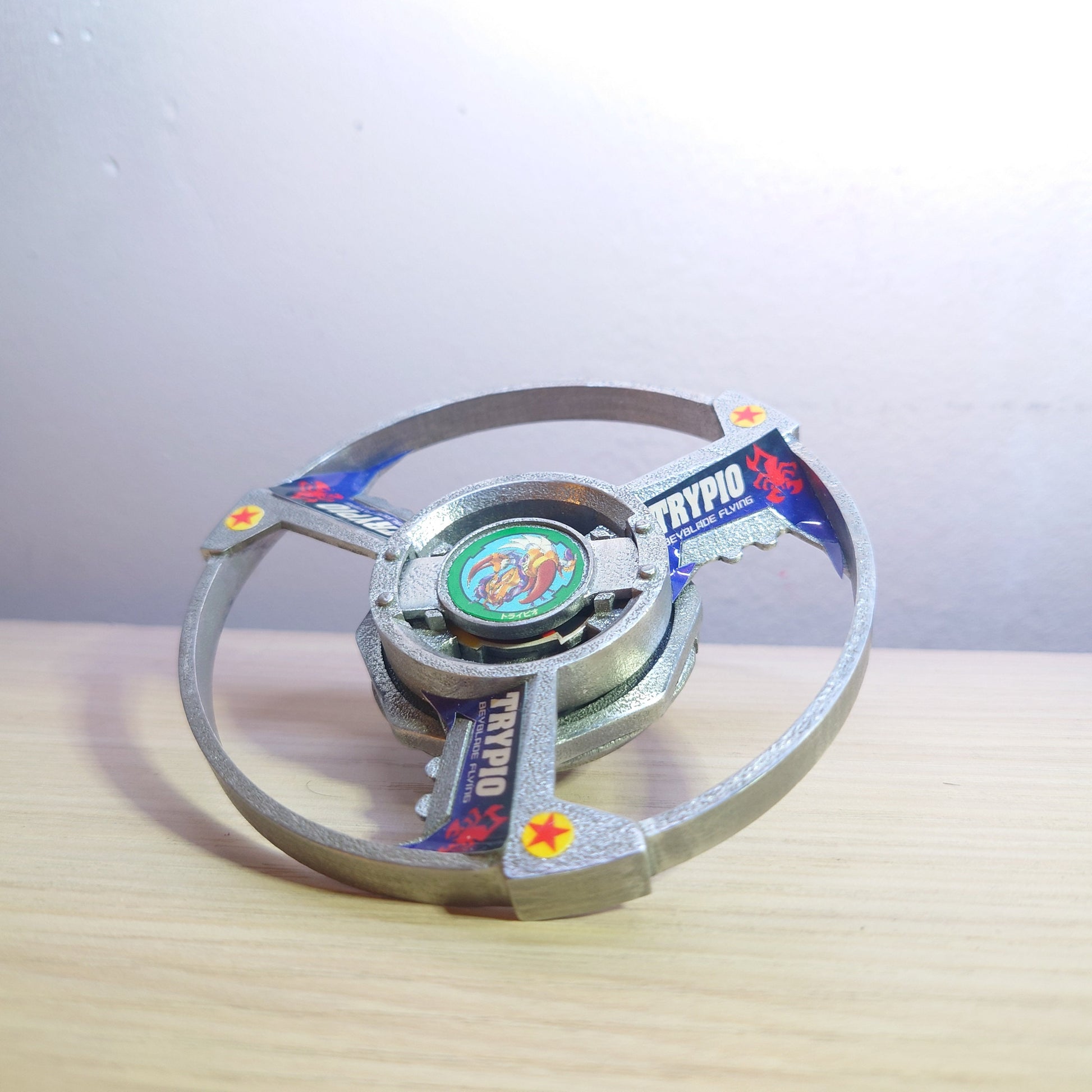 FULL METAL Beyblade Trypio (Stainless steel)