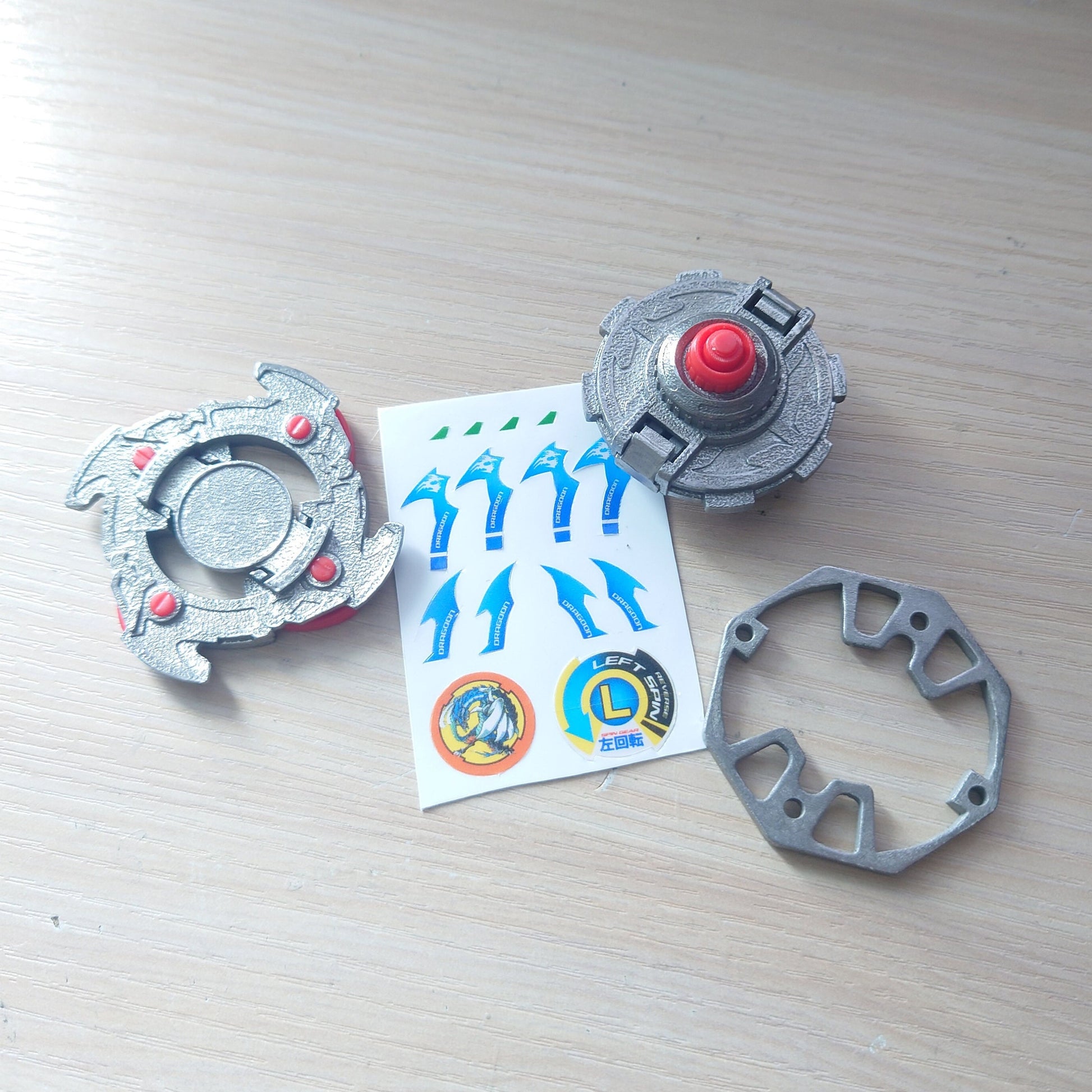 FULL METAL Beyblade Dragoon F (Stainless steel)