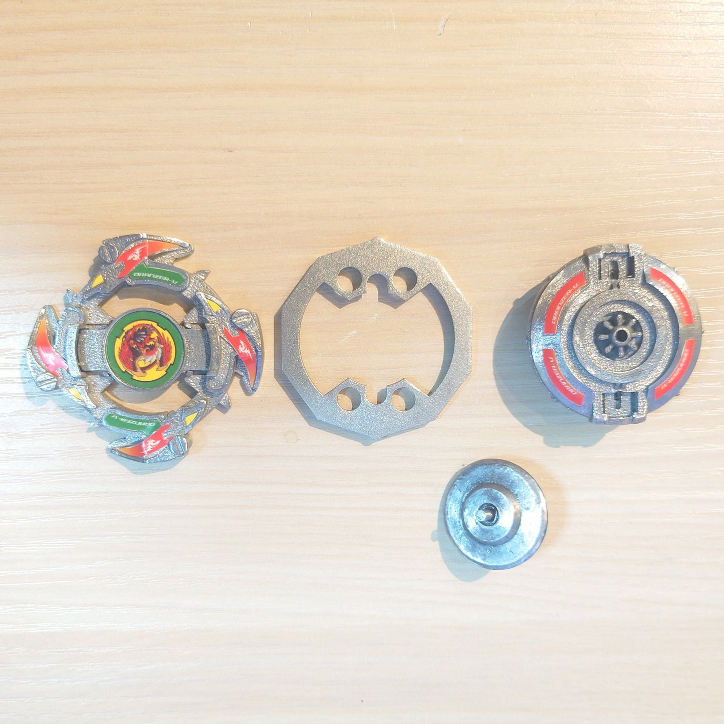FULL METAL Beyblade Dranzer V (Stainless steel)